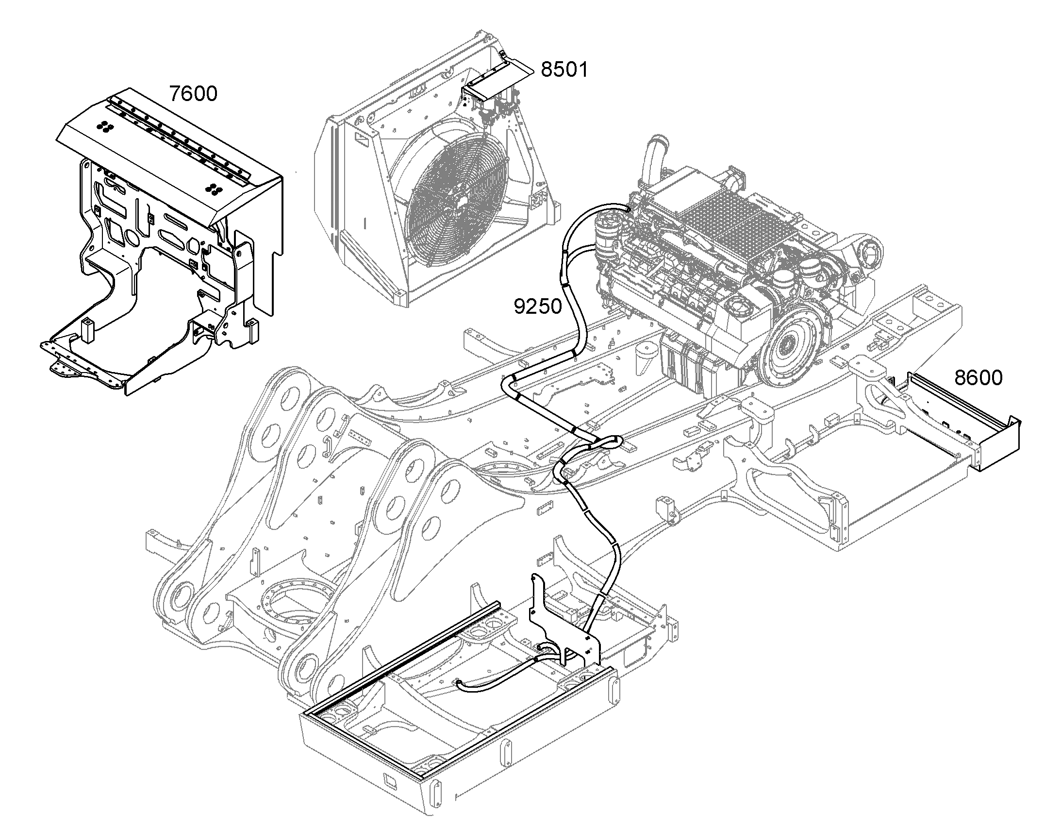 ШЛАНГИ ИЗОЛЯЦИЯ 11468161 LIEBHERR