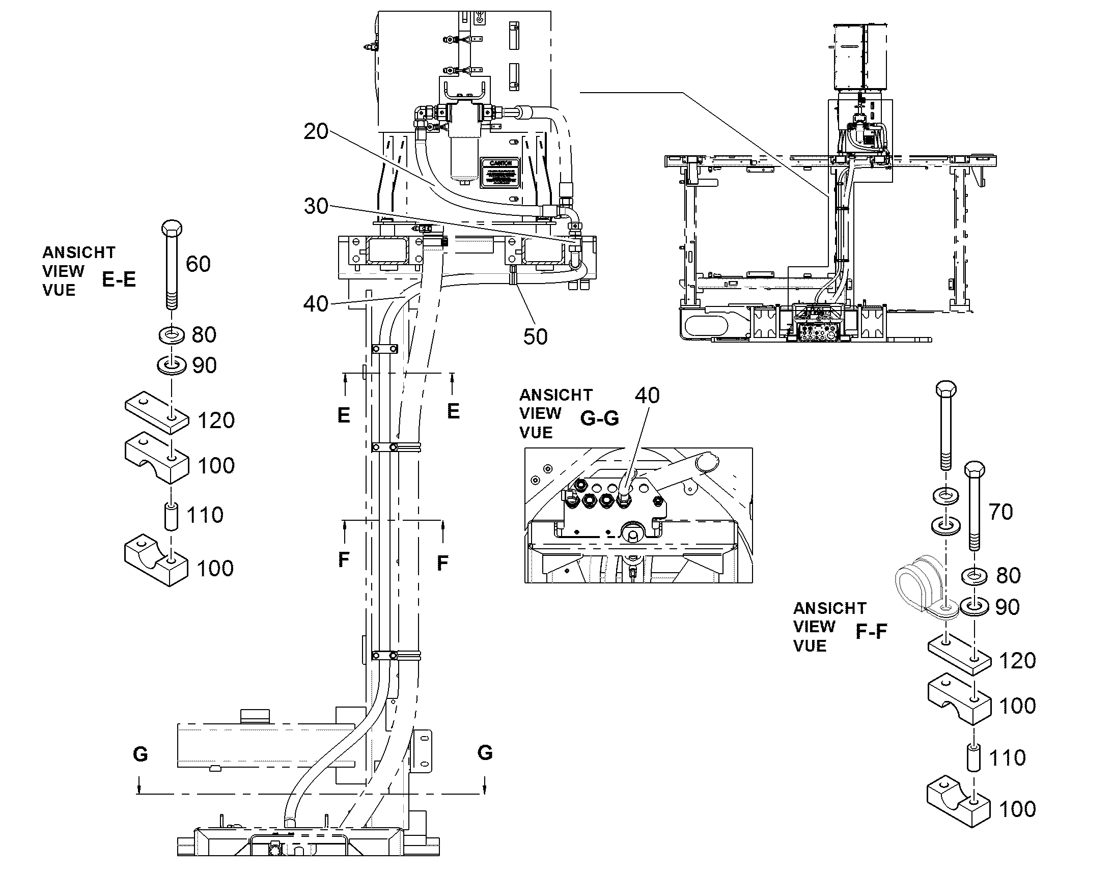 СКОБА ДЛЯ КРЕПЛЕНИЯ ТРУБЫ 11694299 LIEBHERR