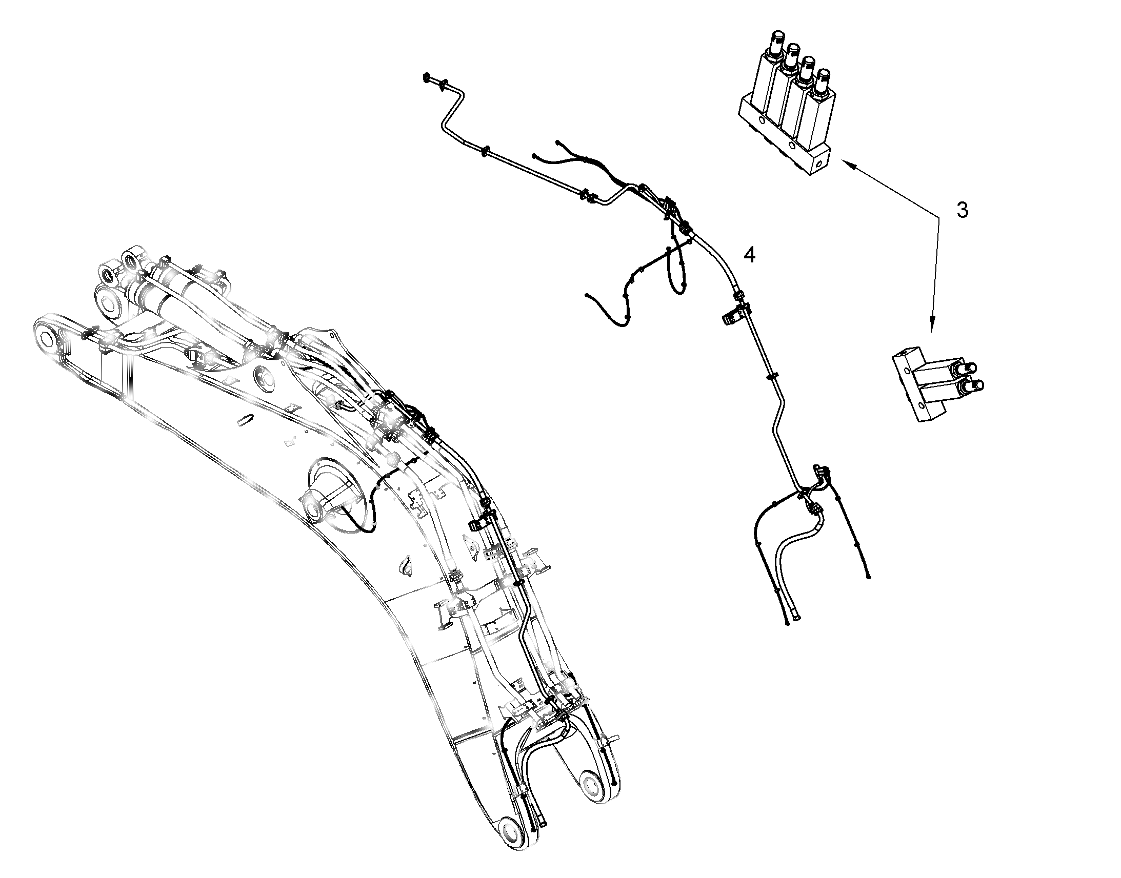 СТОПОРНАЯ ТЯГА TELEFLEX 11480695 LIEBHERR