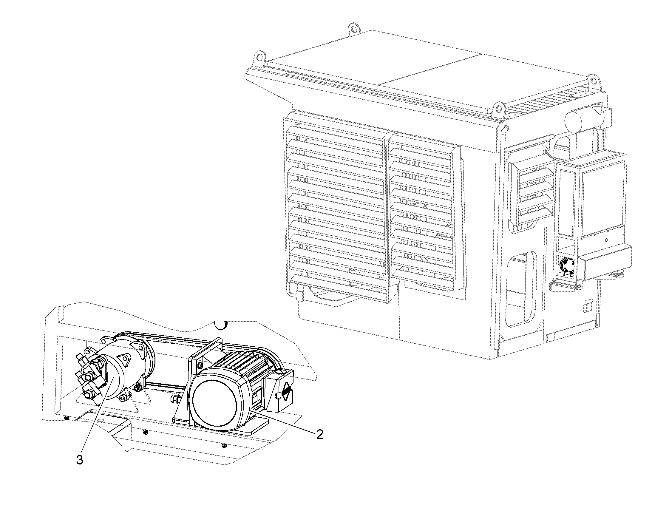КОМПРЕССОР В СБОРЕ 11475331 LIEBHERR