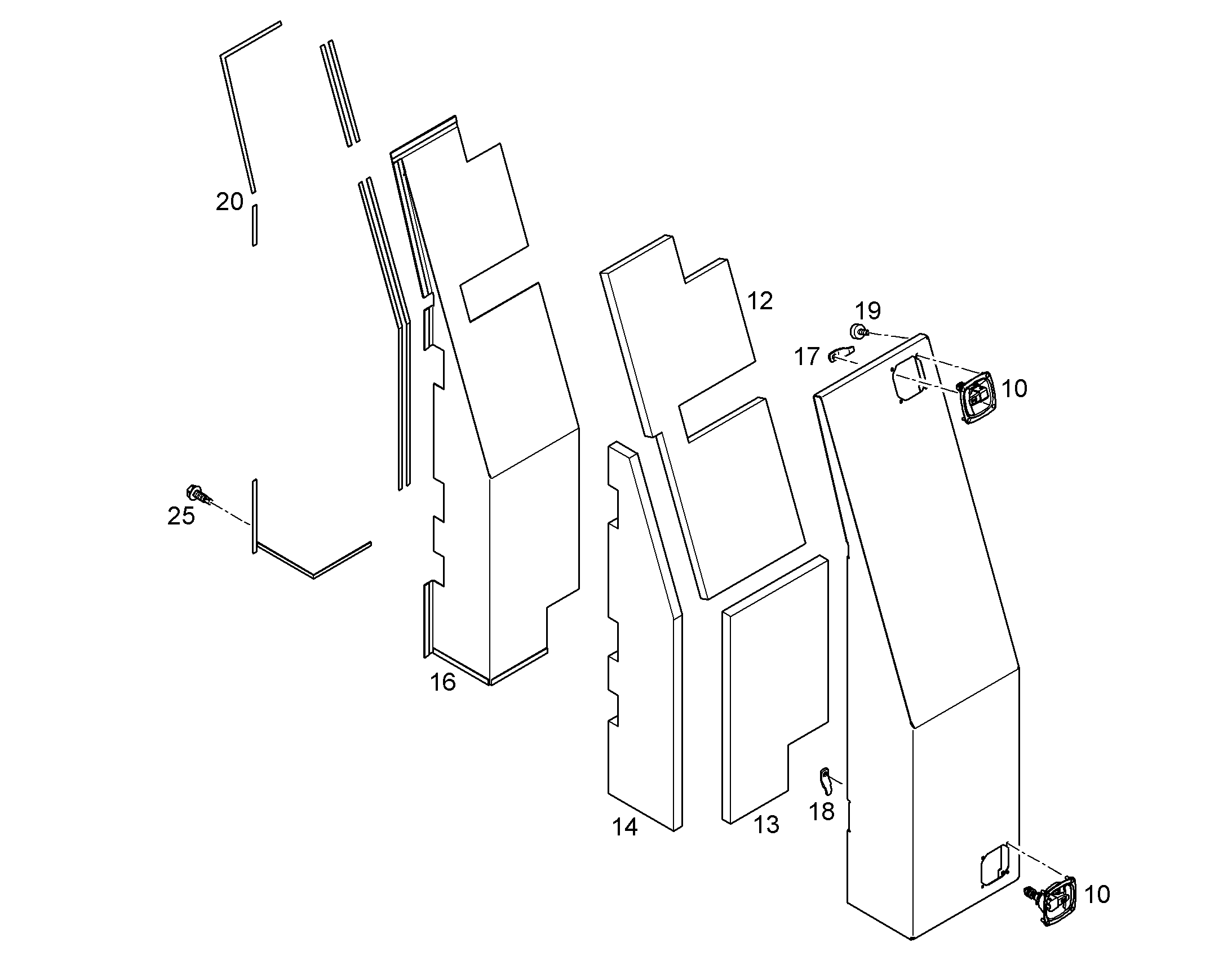 ЗВУКОИЗОЛЯЦИЯ 11472117 LIEBHERR