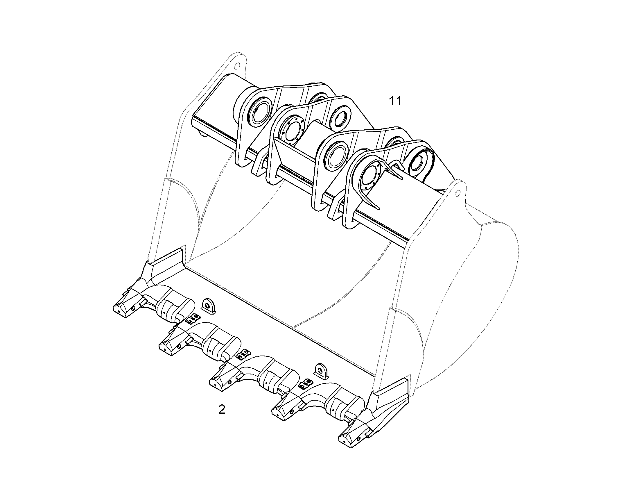 НОЖ 12239887 LIEBHERR