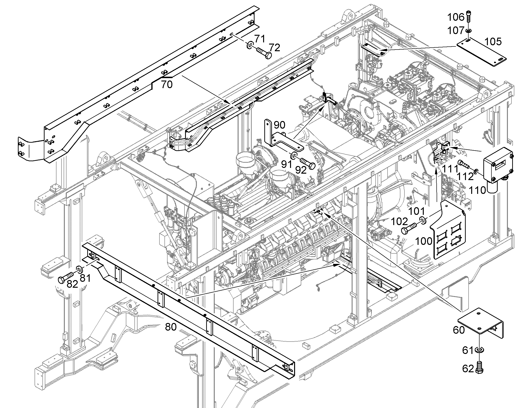 ЩИТОК С ФАСКОЙ 11473462 LIEBHERR