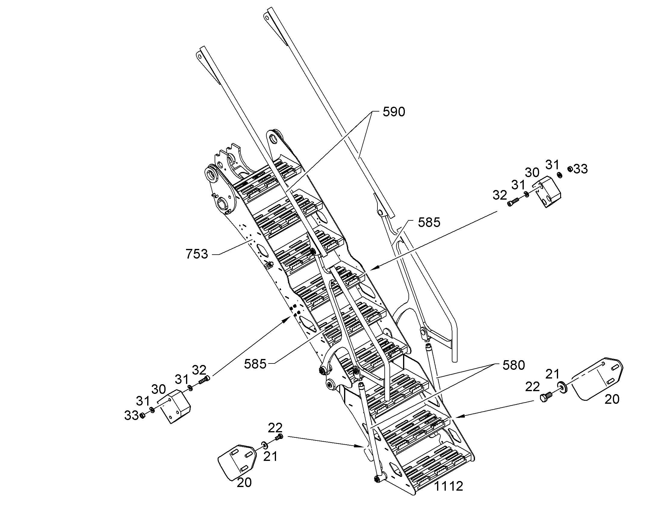 ПРОТИВООТКАТНЫЙ УПОР 11753534 LIEBHERR