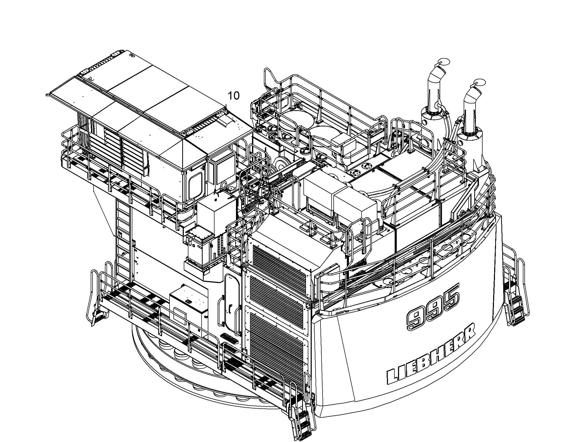 МОНТ.КОМПЛ.ГИДР.МОЛОТА KRUPP 11468202 LIEBHERR