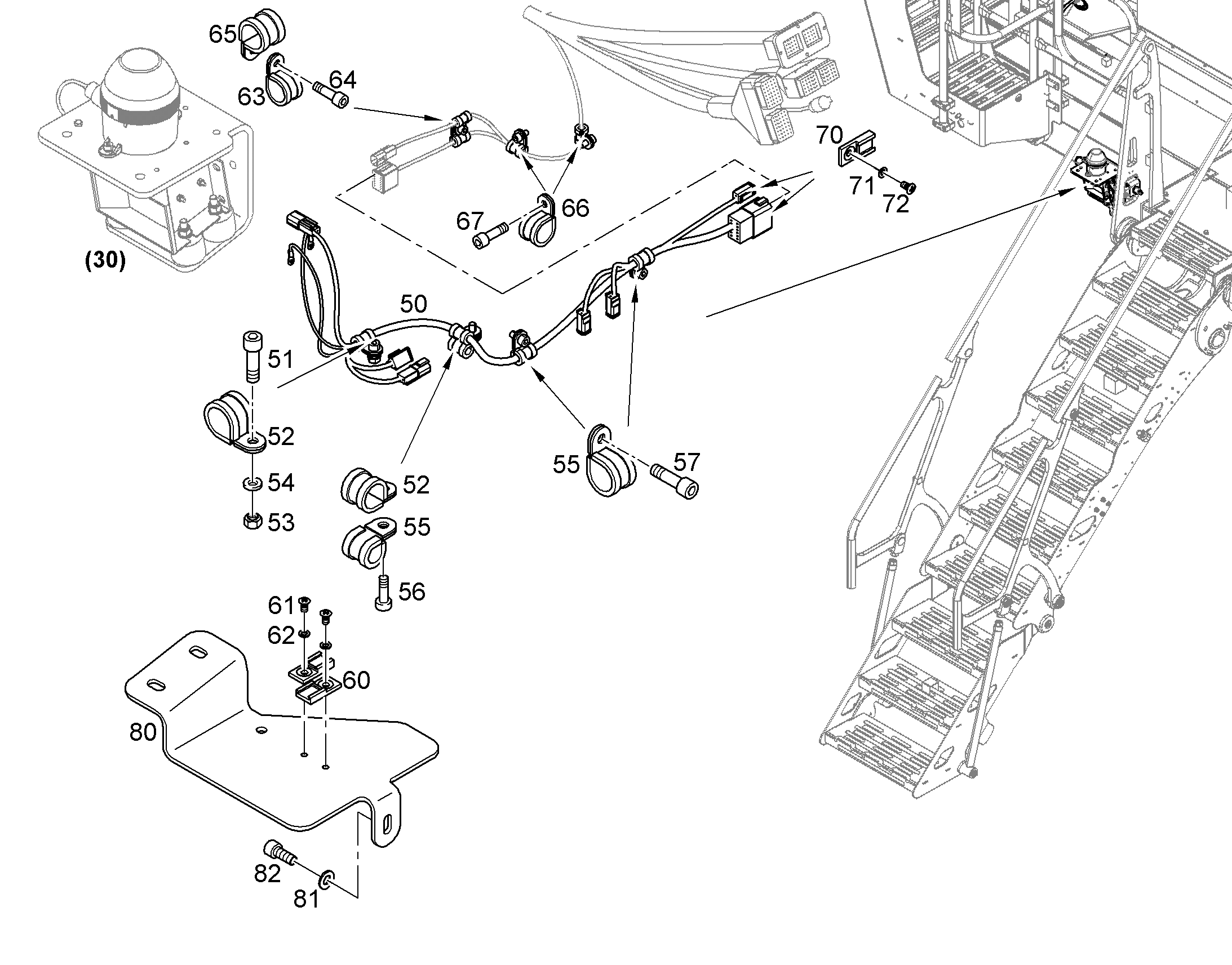 ЩИТОК С ФАСКОЙ 11478812 LIEBHERR