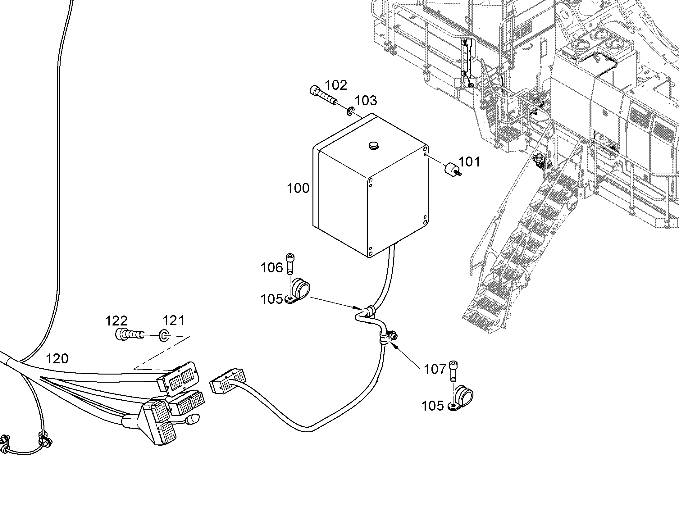 ОПОРА КРУГЛАЯ РЕЗИНОВАЯ 11699638 LIEBHERR