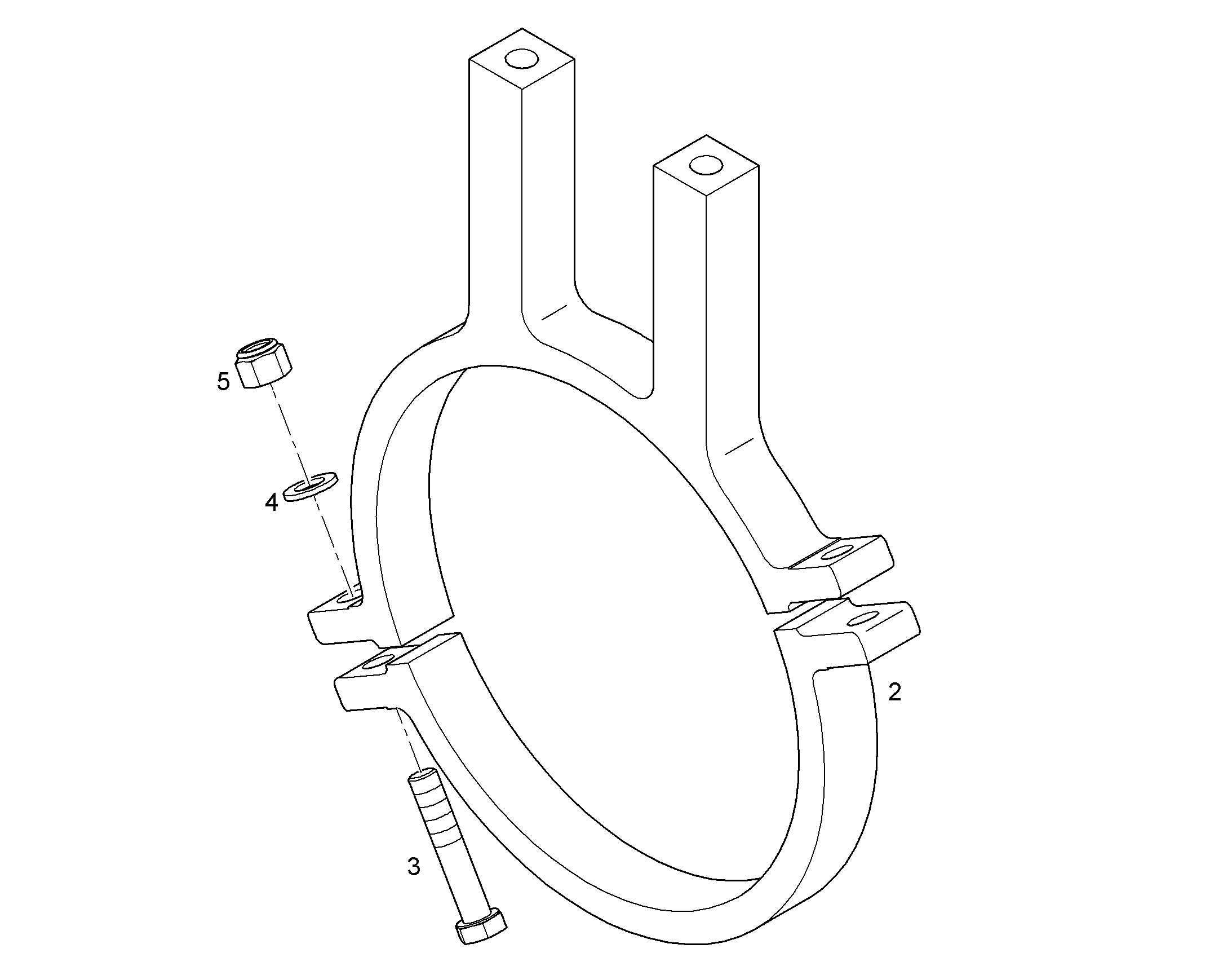 СКОБА 11753566 LIEBHERR