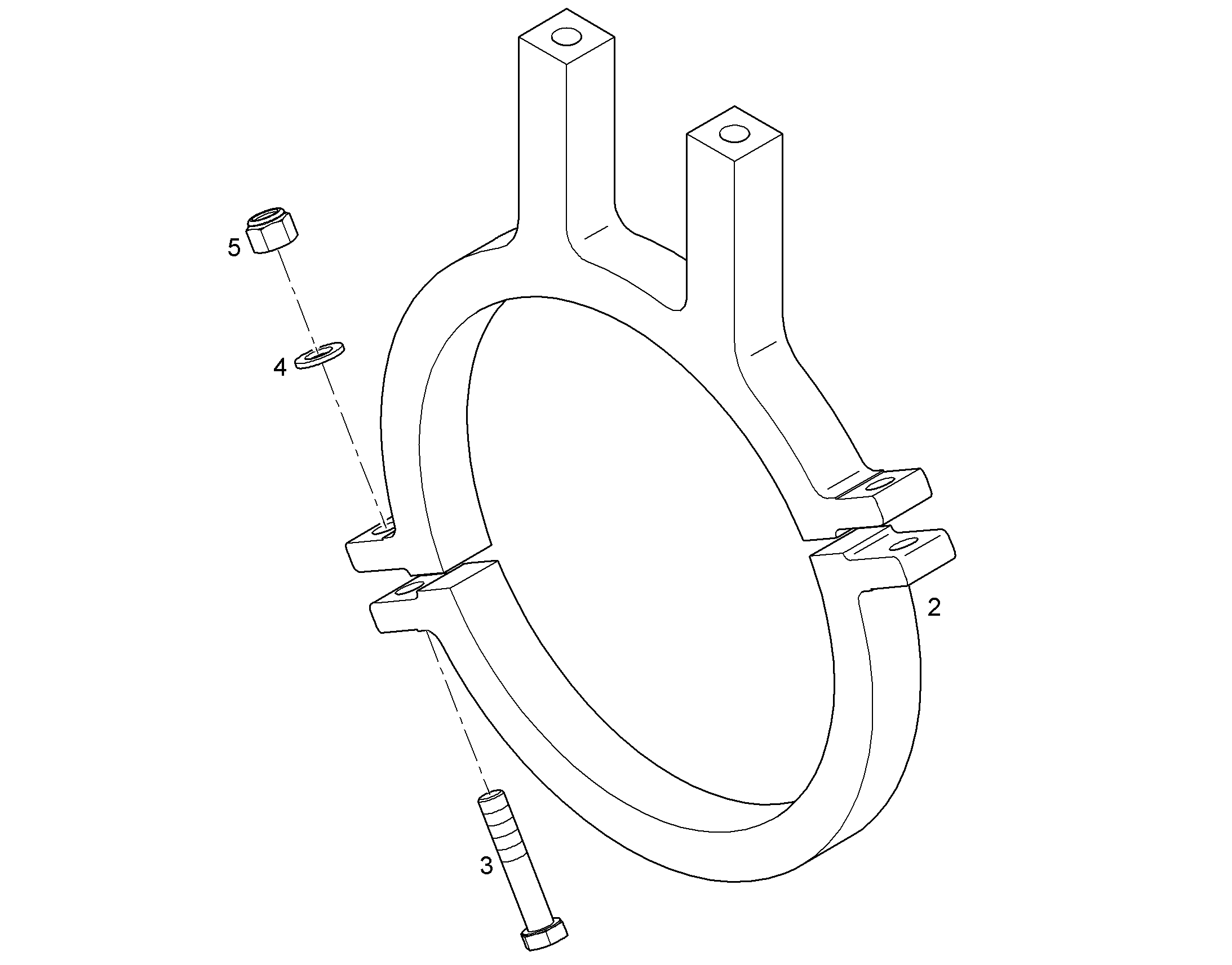 СКОБА 11753567 LIEBHERR