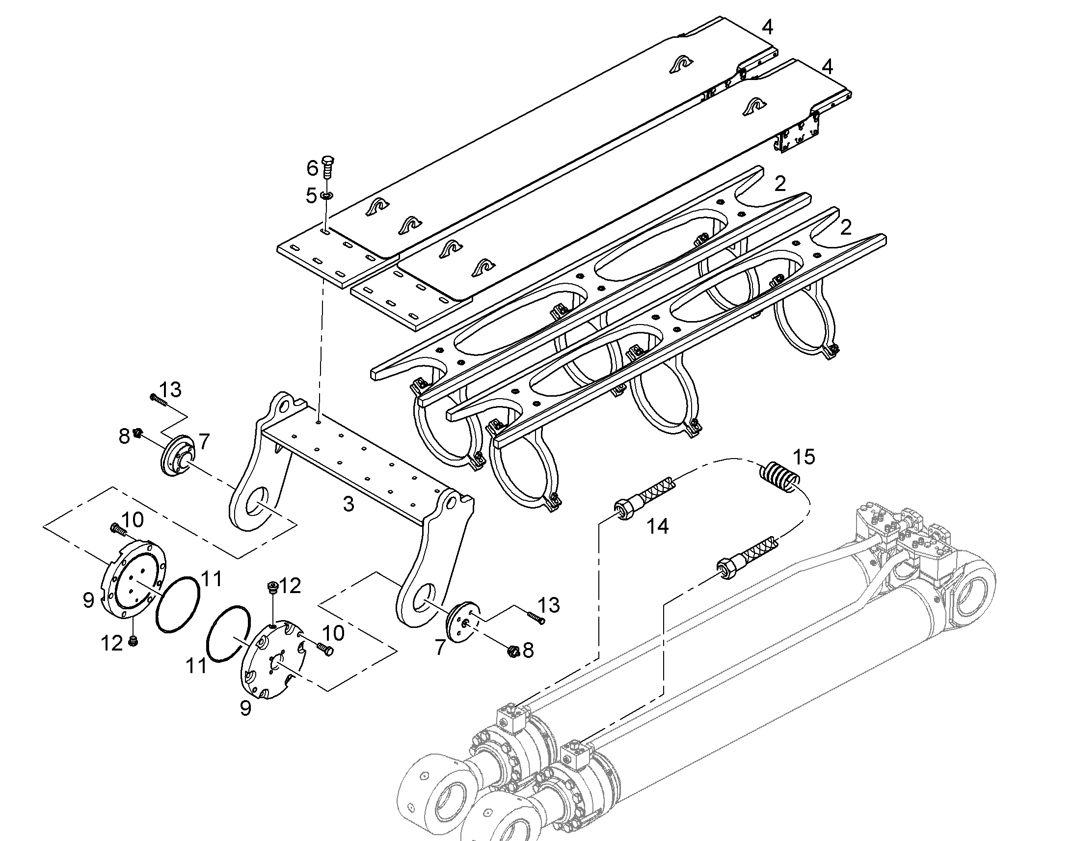 СПИРАЛЬ ПЛАСТИКОВАЯ ЗАЩИТНАЯ 7367982 LIEBHERR