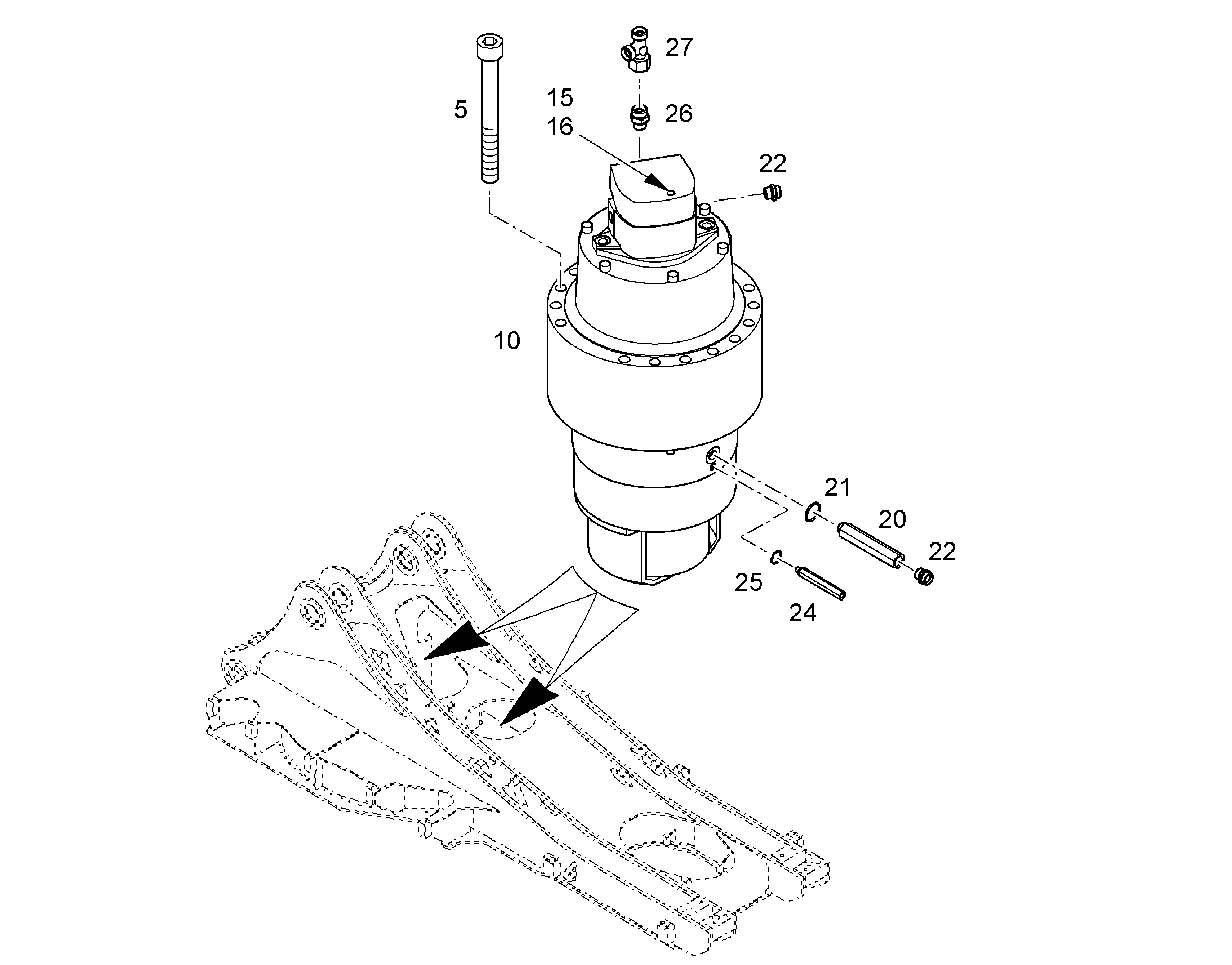KIT VIBRATION-SENSORS SAT-ROD 12190054 LIEBHERR