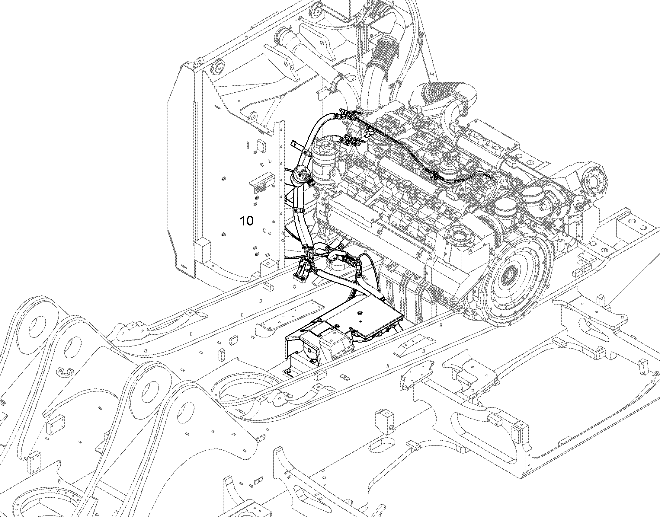 ОТОПЛ.ПРИ НЕРАБ. ДВИГАТЕЛЕ F.R9100 11753527 LIEBHERR