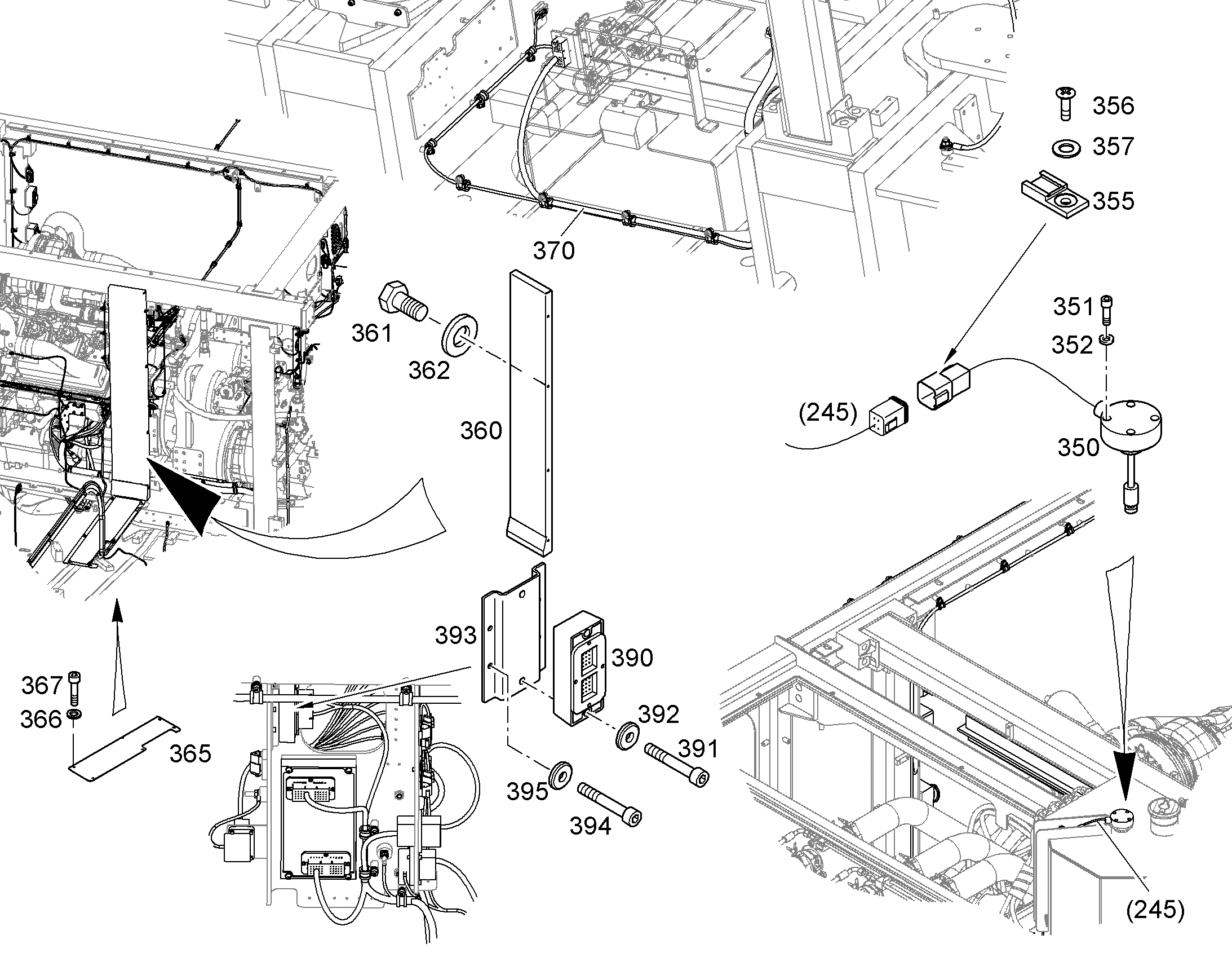 КОНСОЛЬ 11753863 LIEBHERR