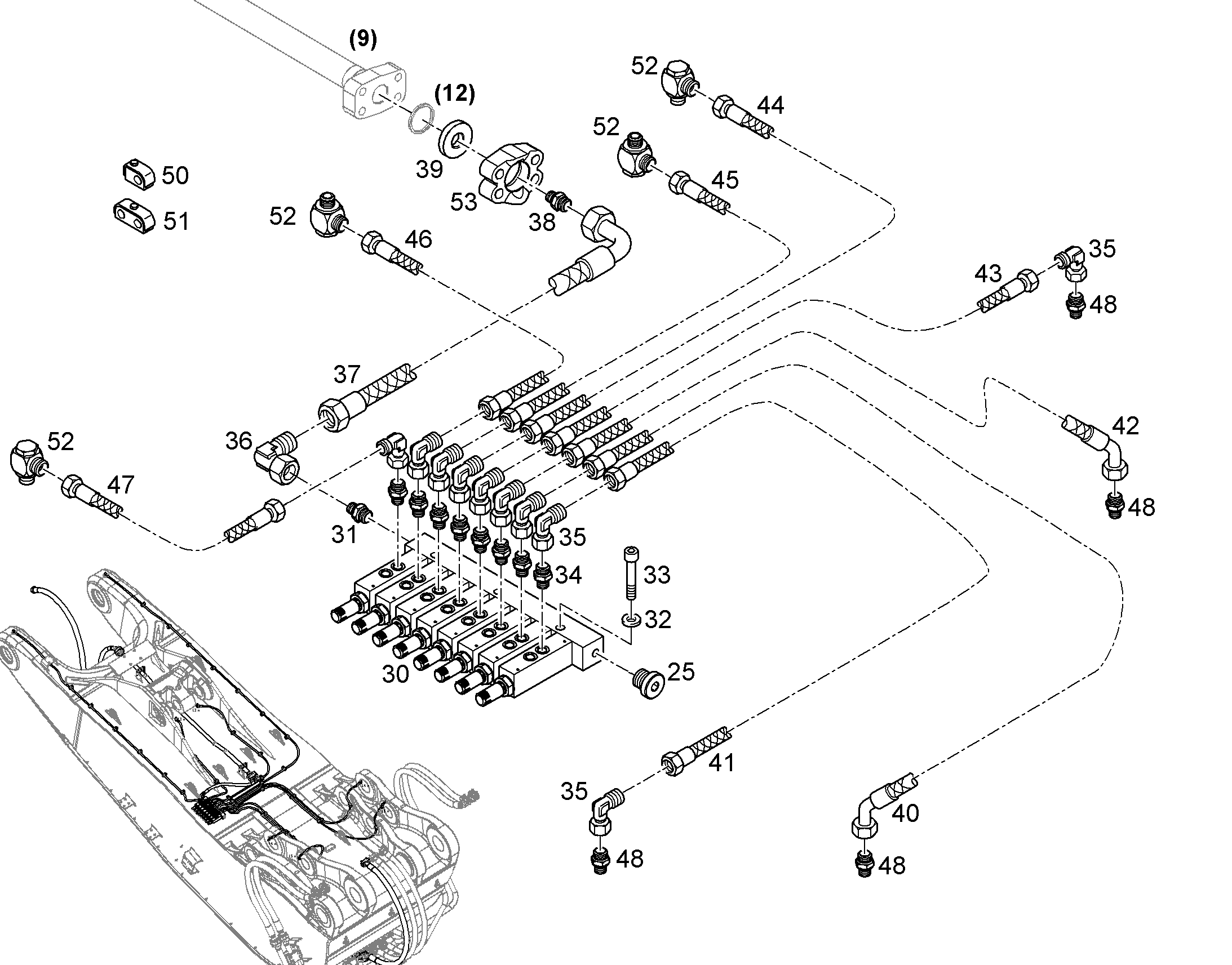 ФЛАНЕЦ-ЗАГЛУШКА SAE 11468009 LIEBHERR