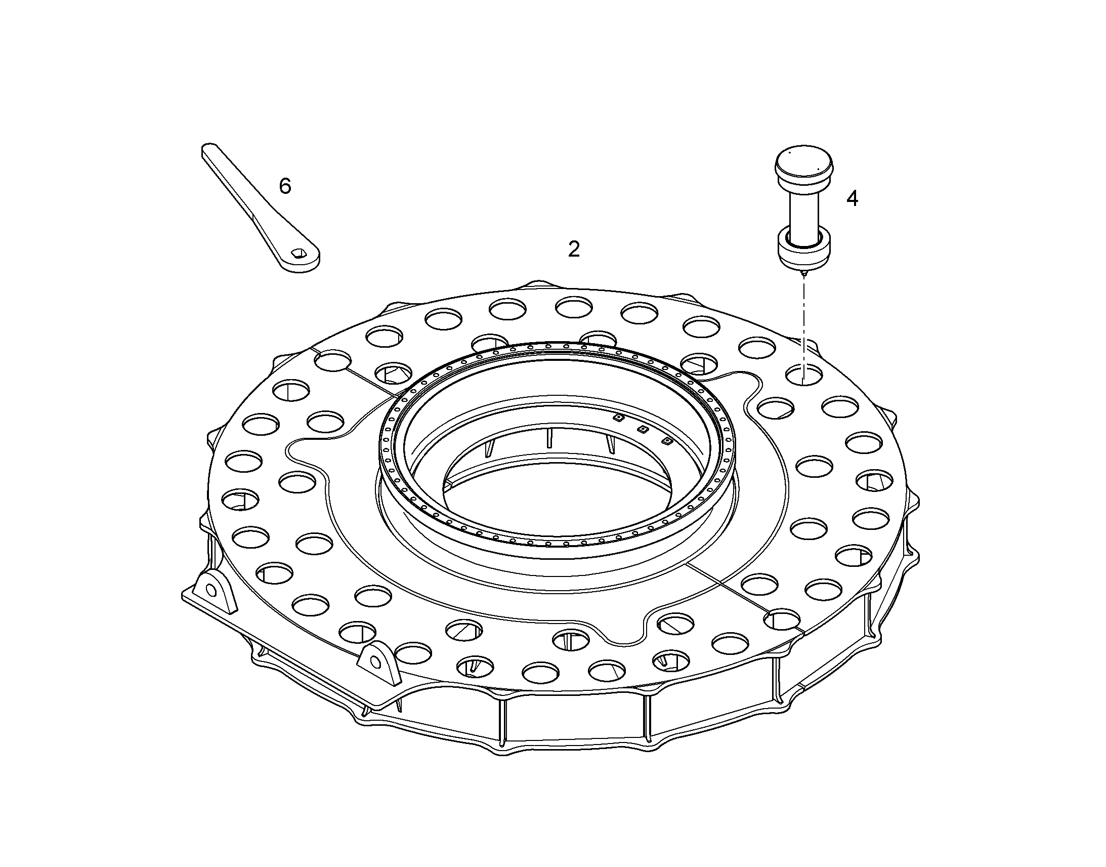 ЭЛАСТИЧНАЯ ОПОРА 11852898 LIEBHERR