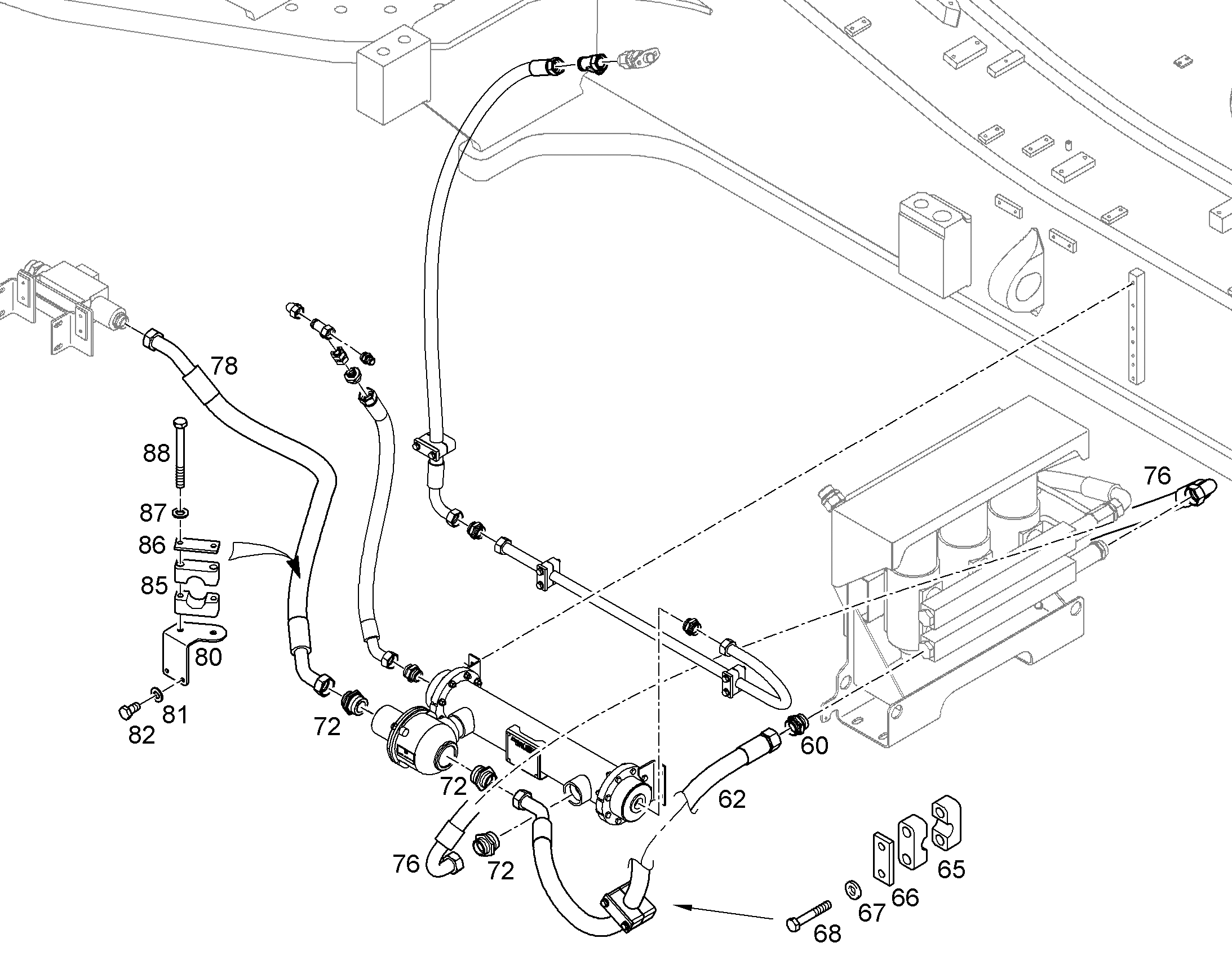 КОНСОЛЬ 11468401 LIEBHERR