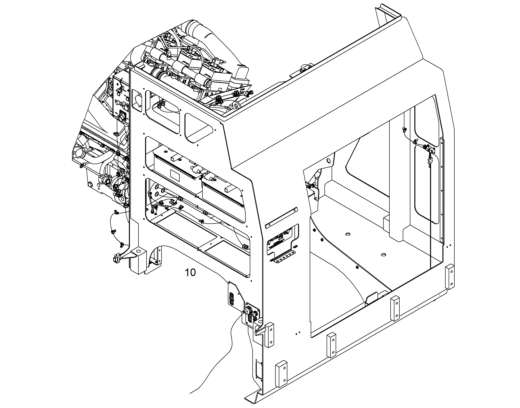 KIT STARTER CONTROL 11854350 LIEBHERR