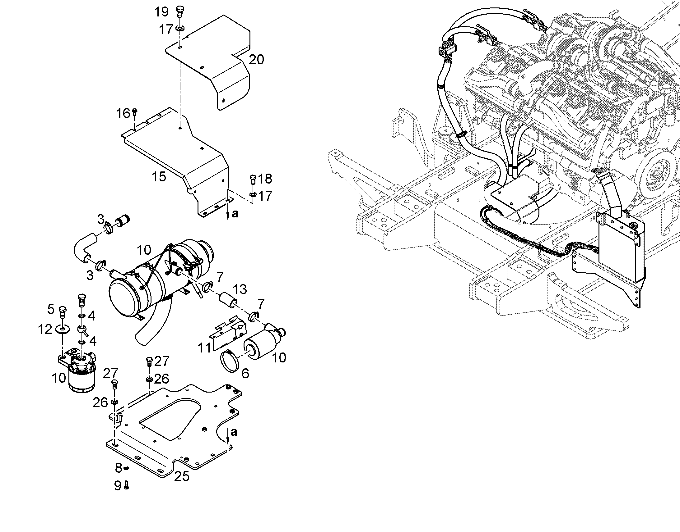 СКОБА ДЛЯ КРЕПЛЕНИЯ ШЛАНГА DIN 3017-2 B1 110 108,5-111,5X 4820103 LIEBHERR