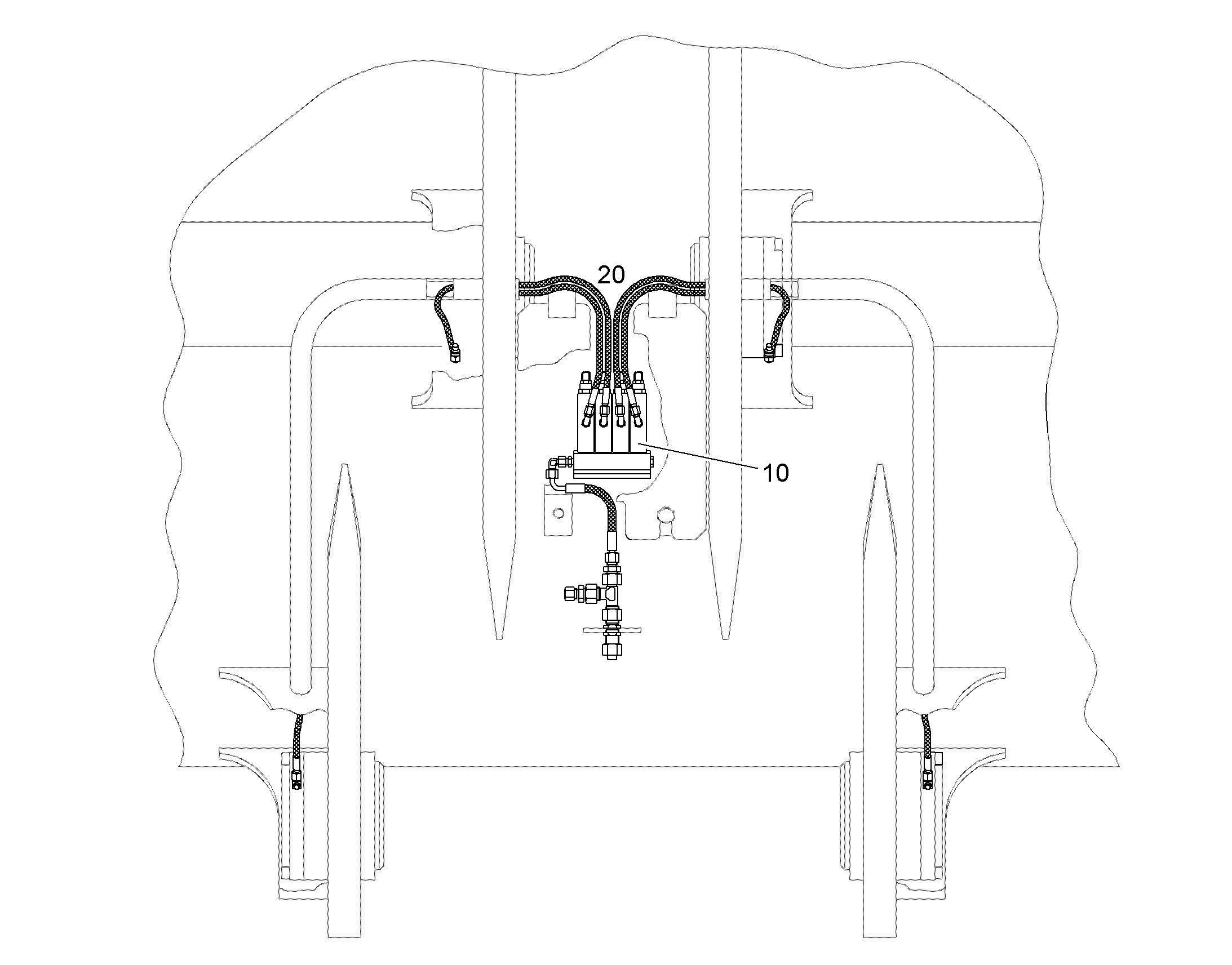 СТОПОРНАЯ ТЯГА TELEFLEX 11855572 LIEBHERR
