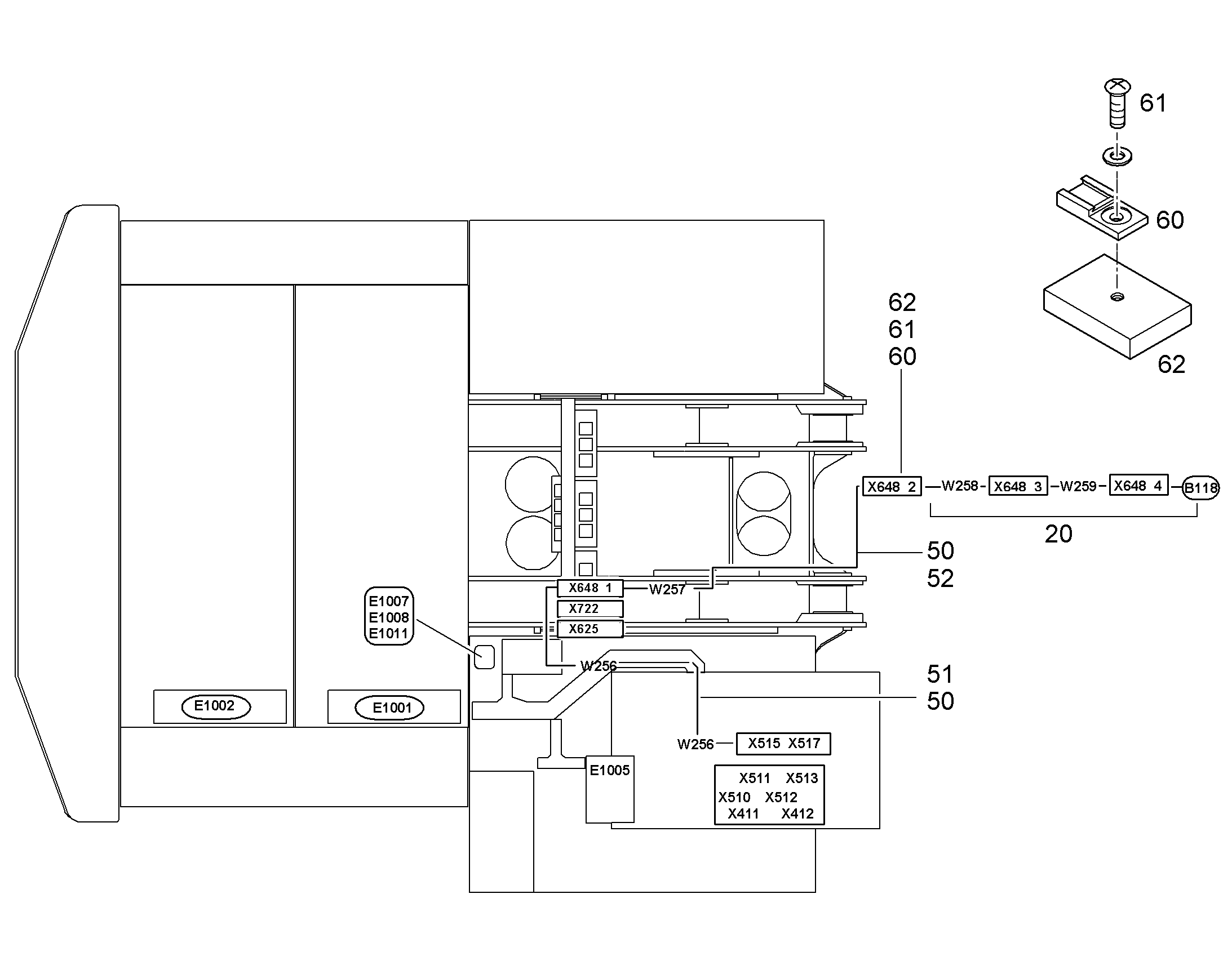 КОМПЛЕКТ КАБЕЛЕЙ 10337916 LIEBHERR
