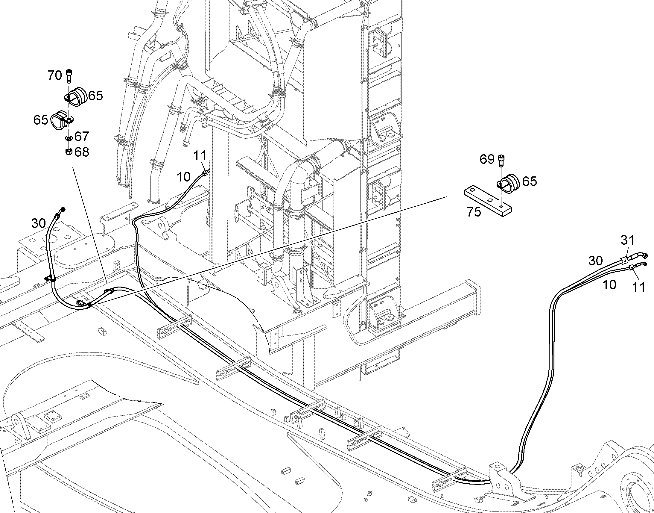 ЛЕНТА ДЛЯ МАРКИРОВКИ 10 5mmX 10001750 LIEBHERR