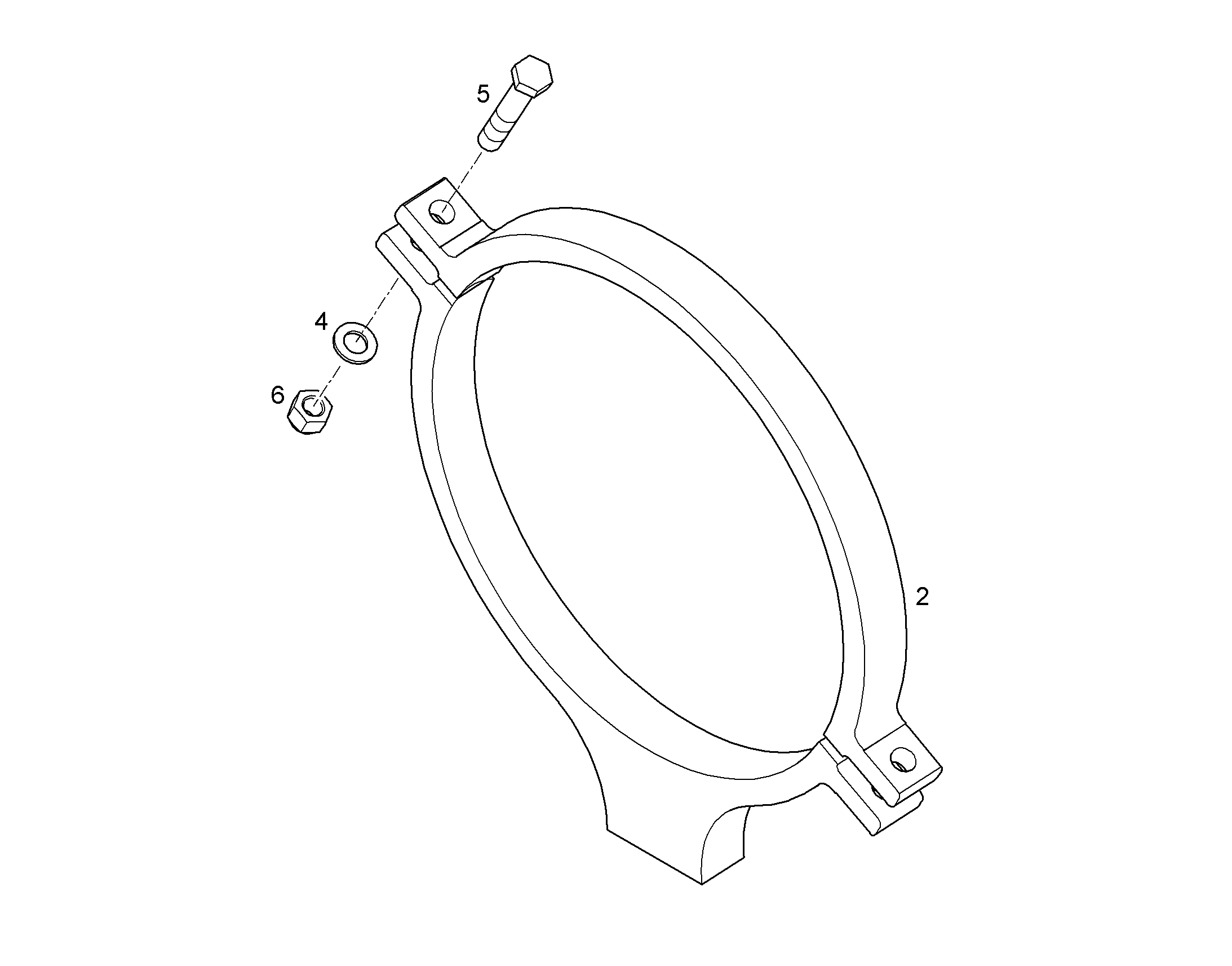 СКОБА 11753685 LIEBHERR