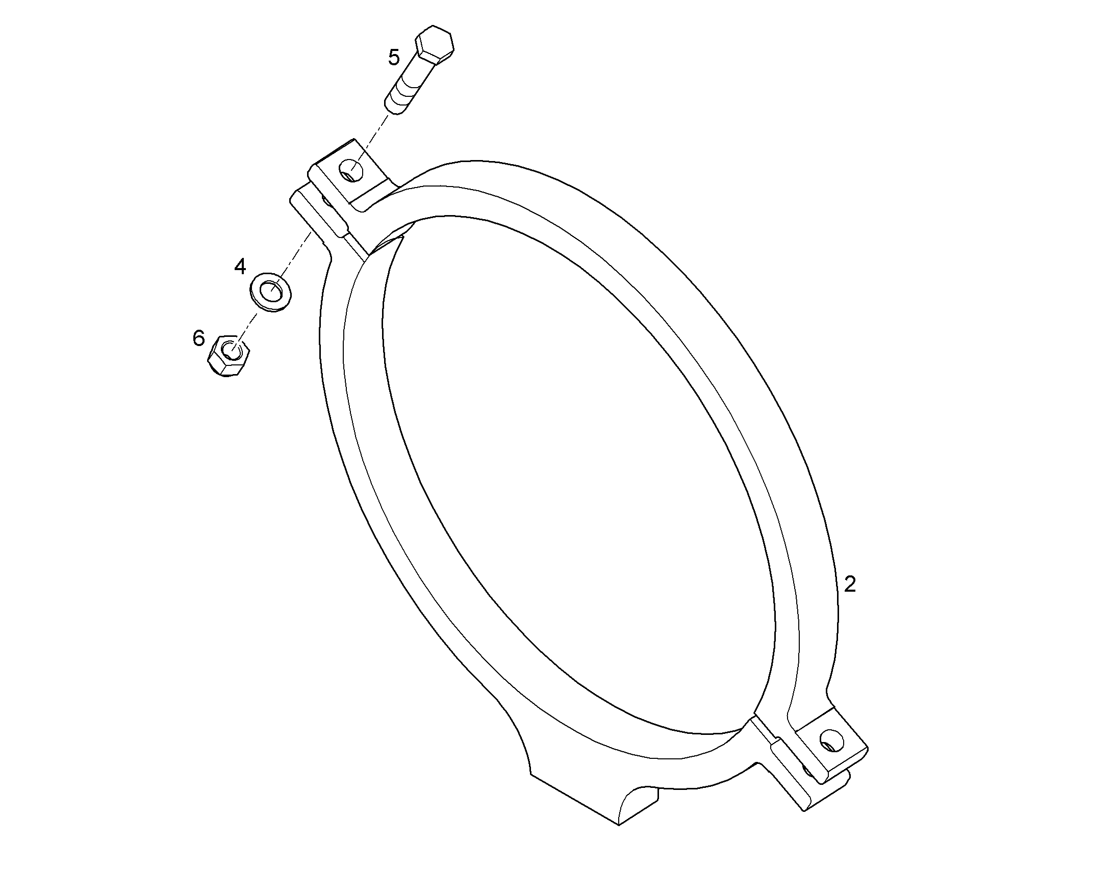СКОБА 11753686 LIEBHERR