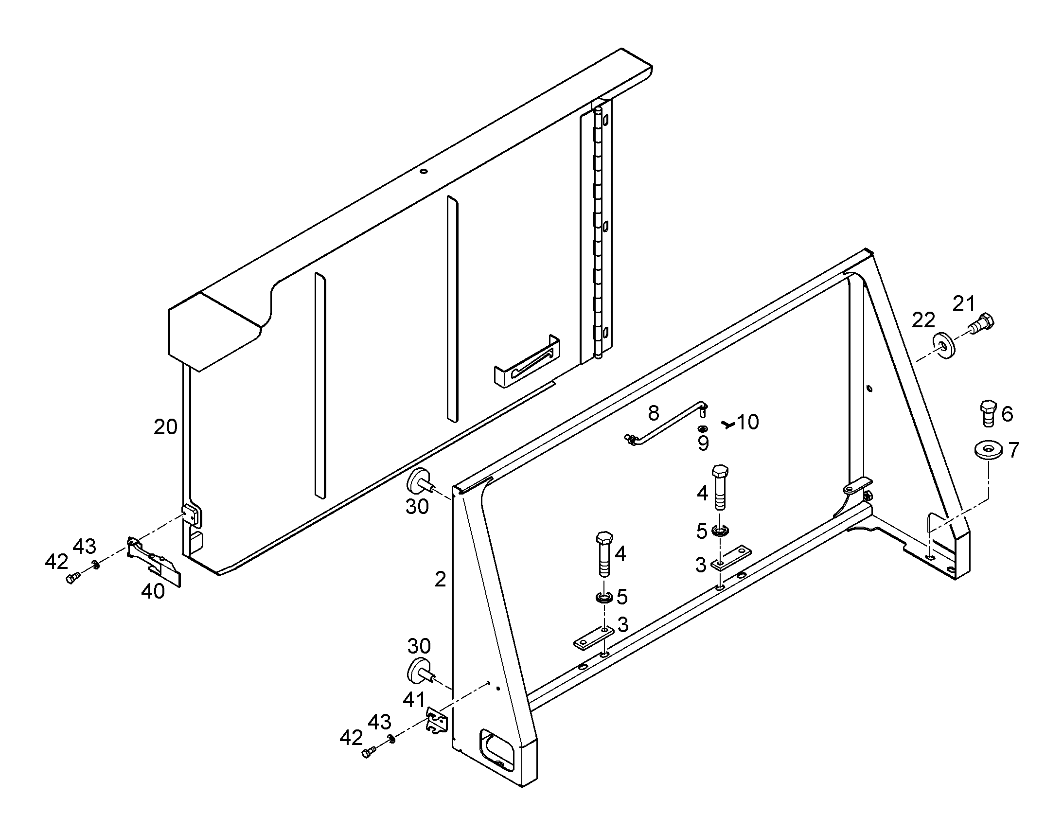 МЕТАЛЛОКОНСТРУКЦИЯ 11752565 LIEBHERR