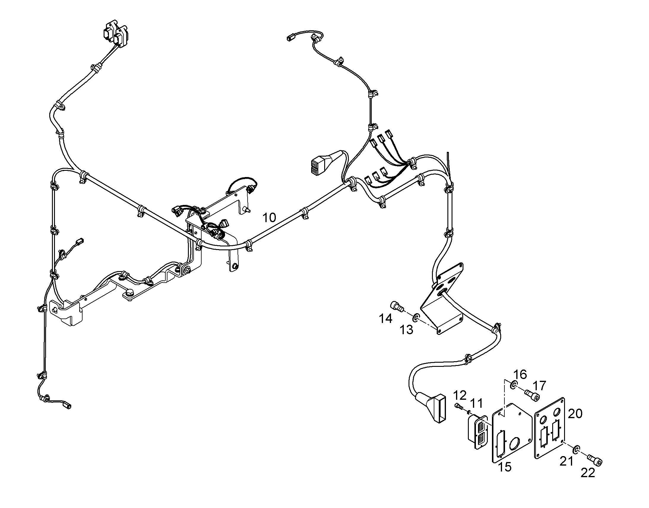 ПЛАСТИНА ПРОХОДНАЯ 11850638 LIEBHERR