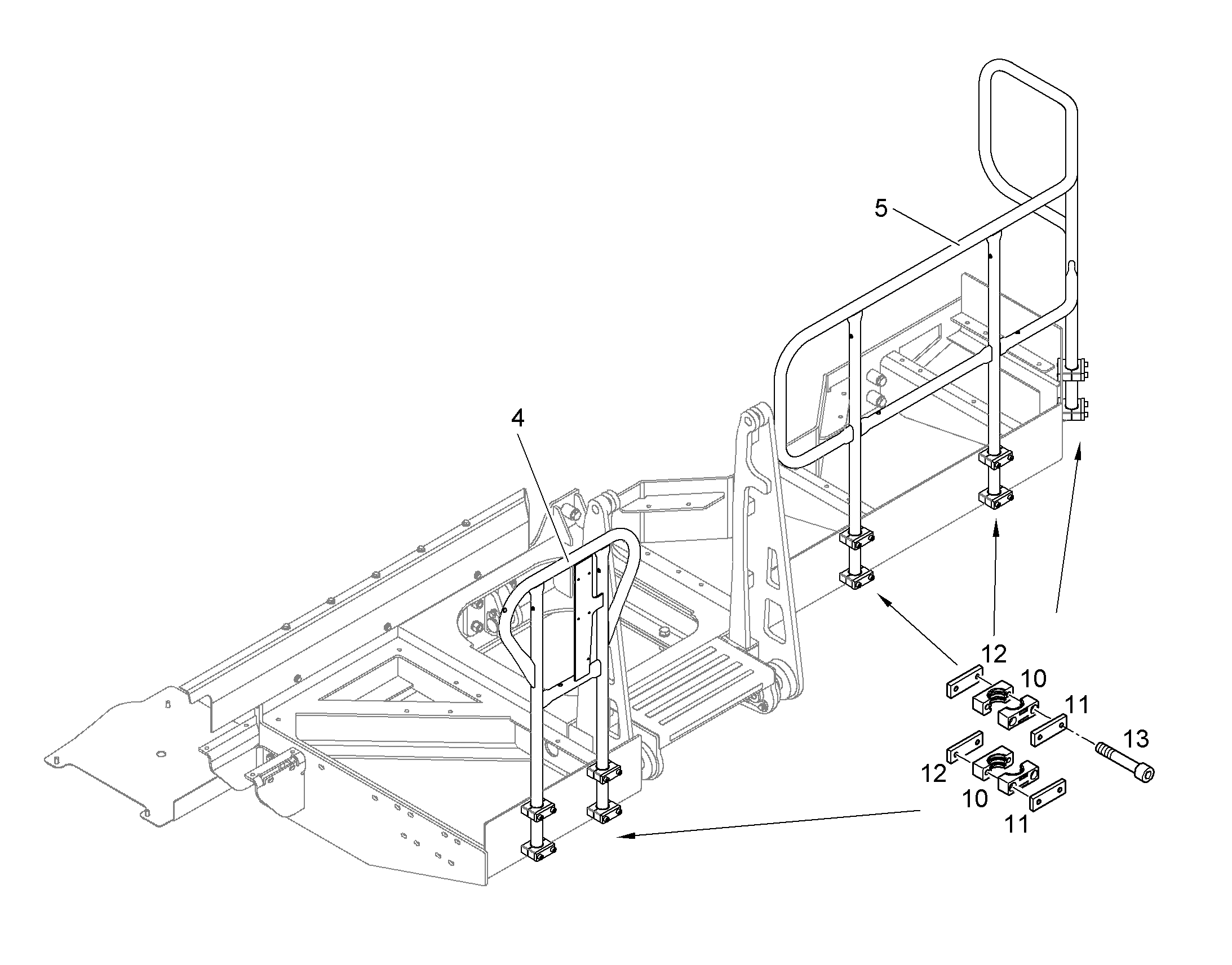 ПЕРИЛА 11753524 LIEBHERR