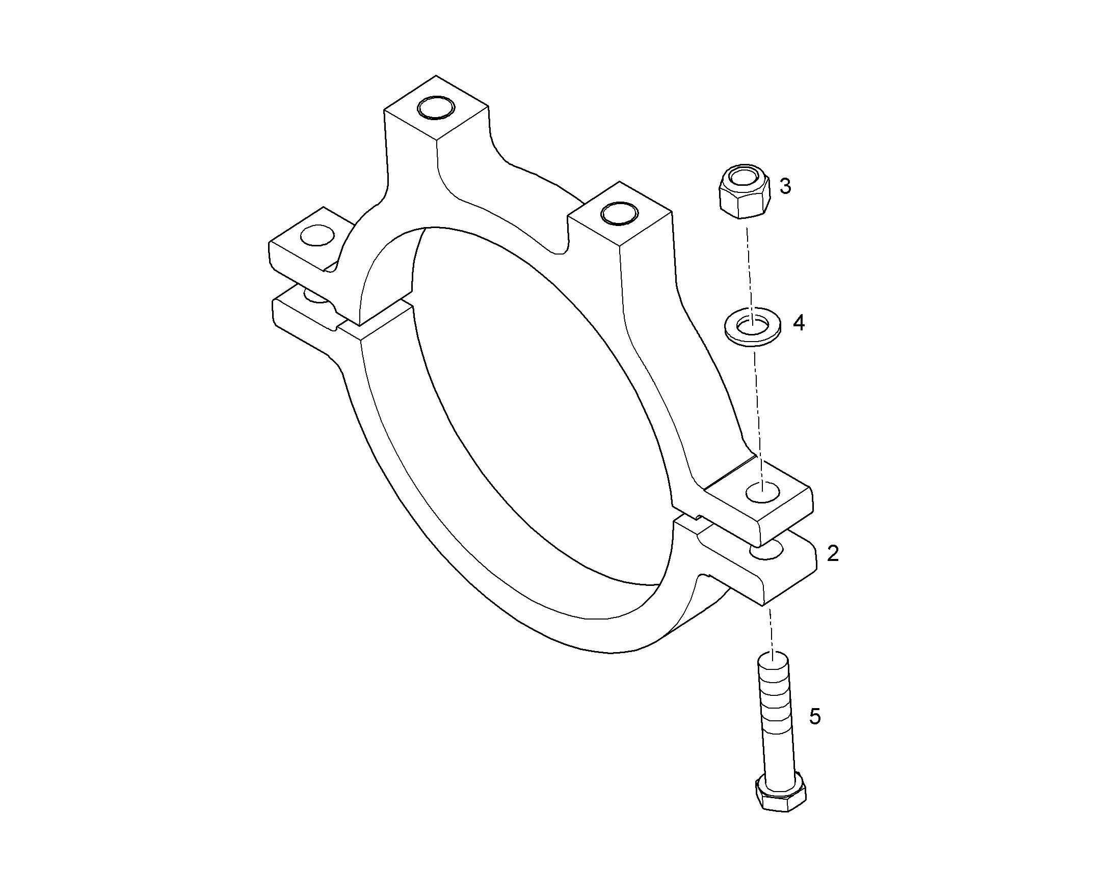 СКОБА 11851861 LIEBHERR