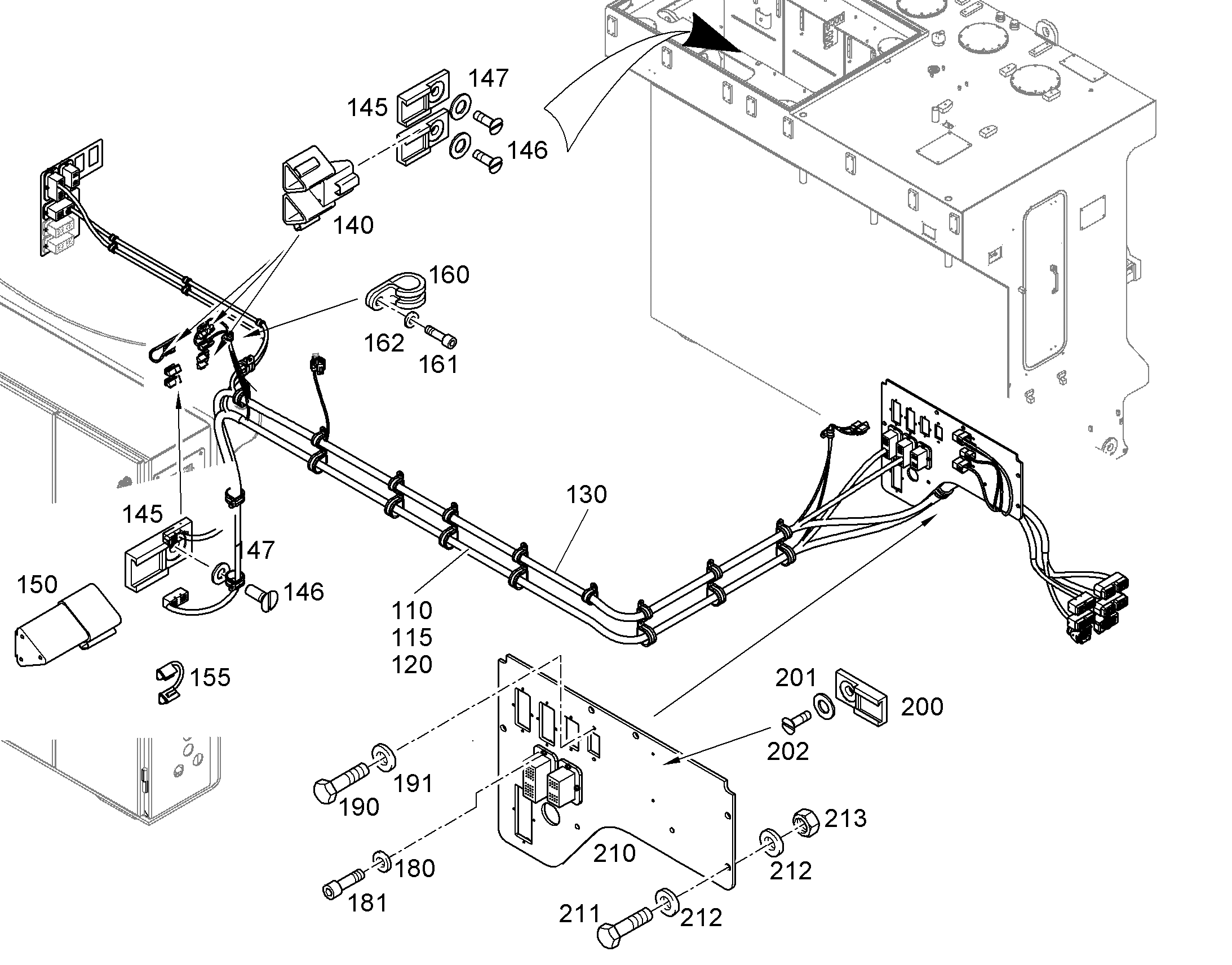 ПЛАНКА ОПОРНАЯ 11072932 LIEBHERR