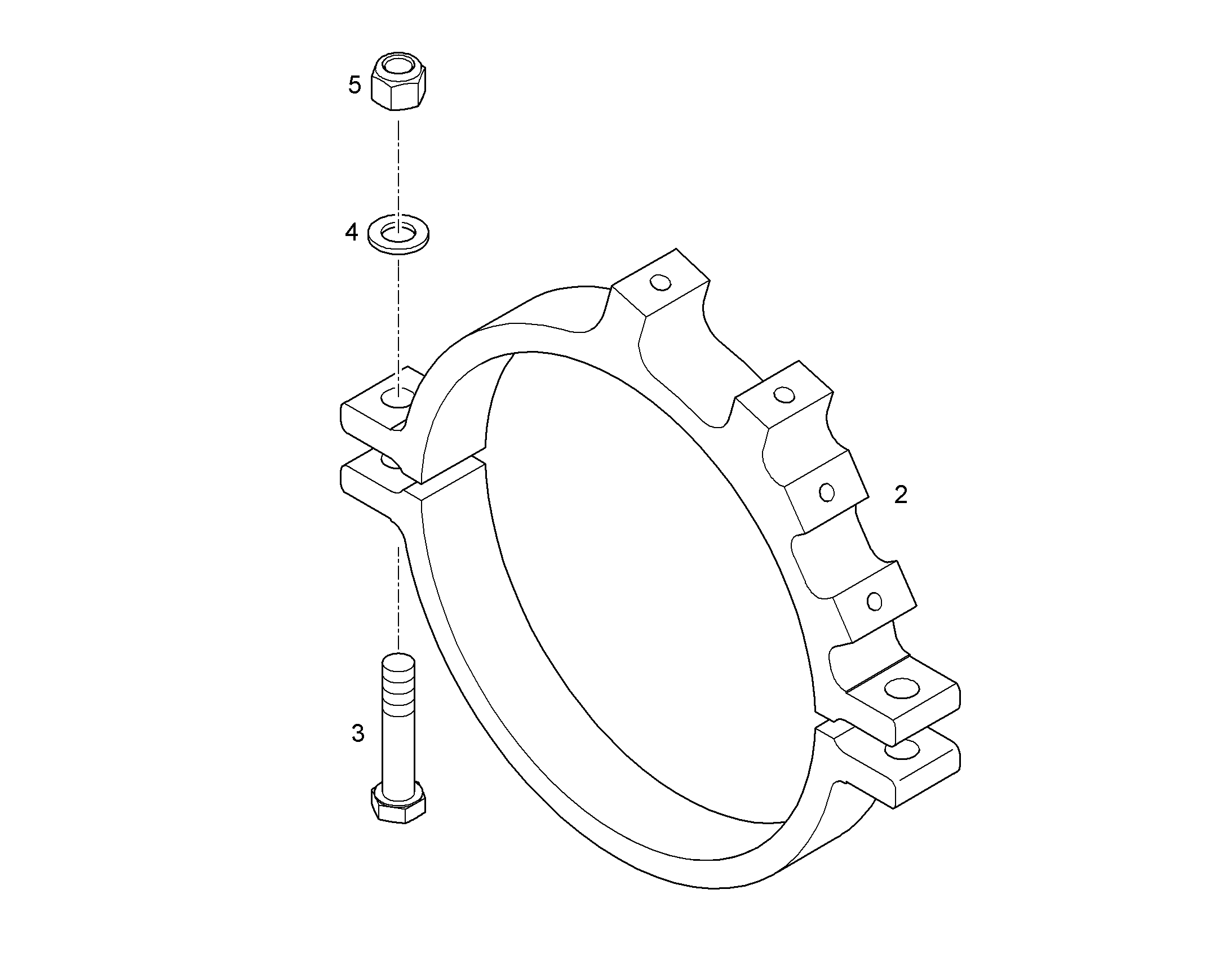СКОБА 11852912 LIEBHERR