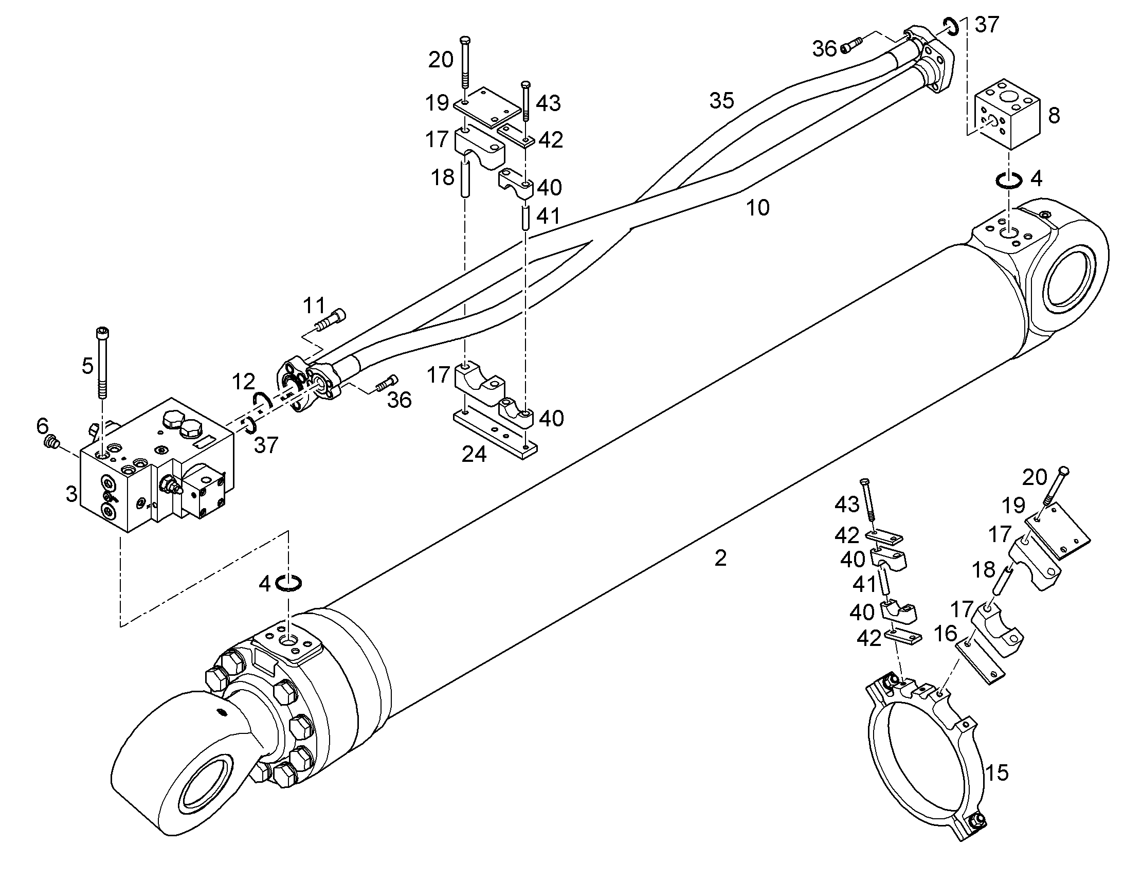 КЛАПАН ПРЕДОХРАНИТЕЛЬНЫЙ 11829184 LIEBHERR