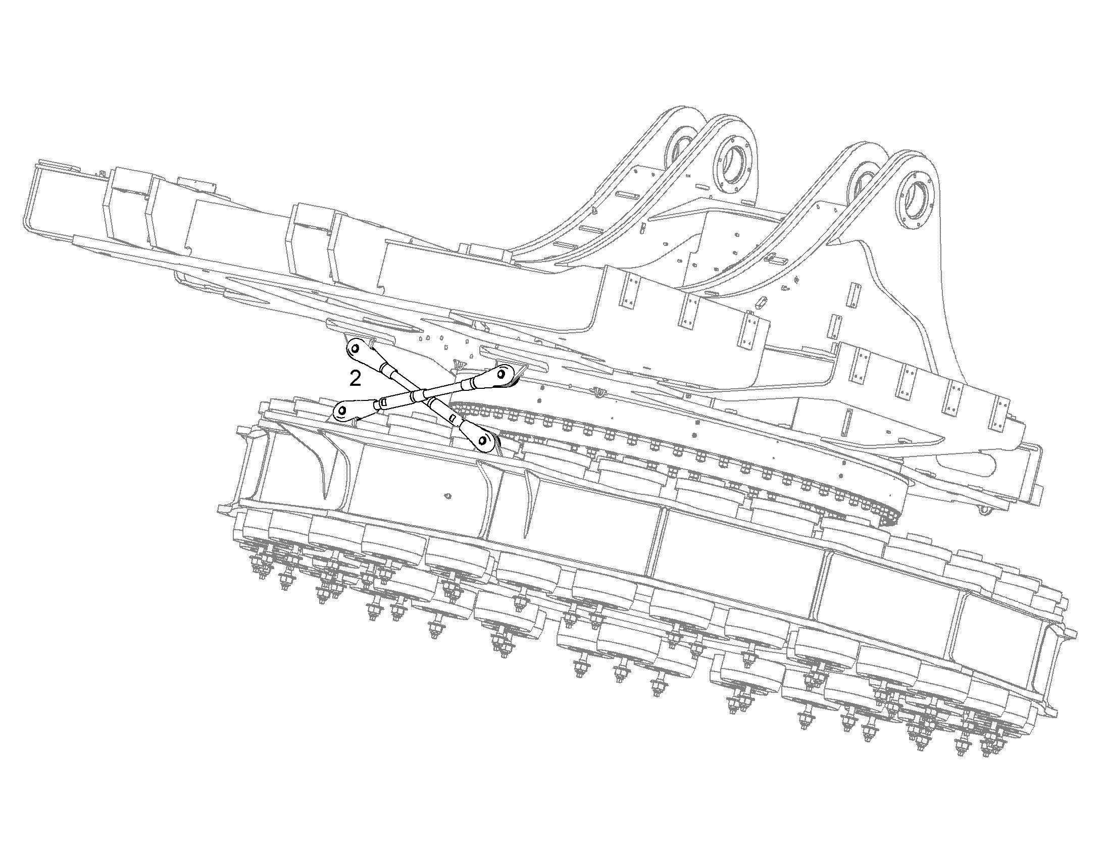 ШТАНГА 11828009 LIEBHERR