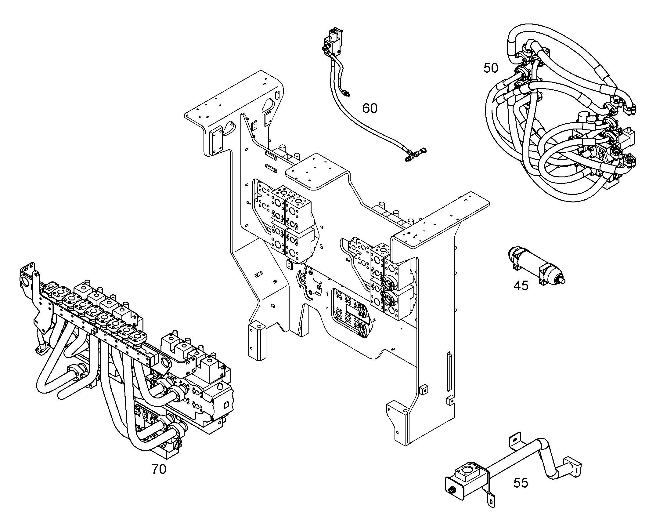 ЛИНИЯ НАПОРНАЯ 10398171 LIEBHERR