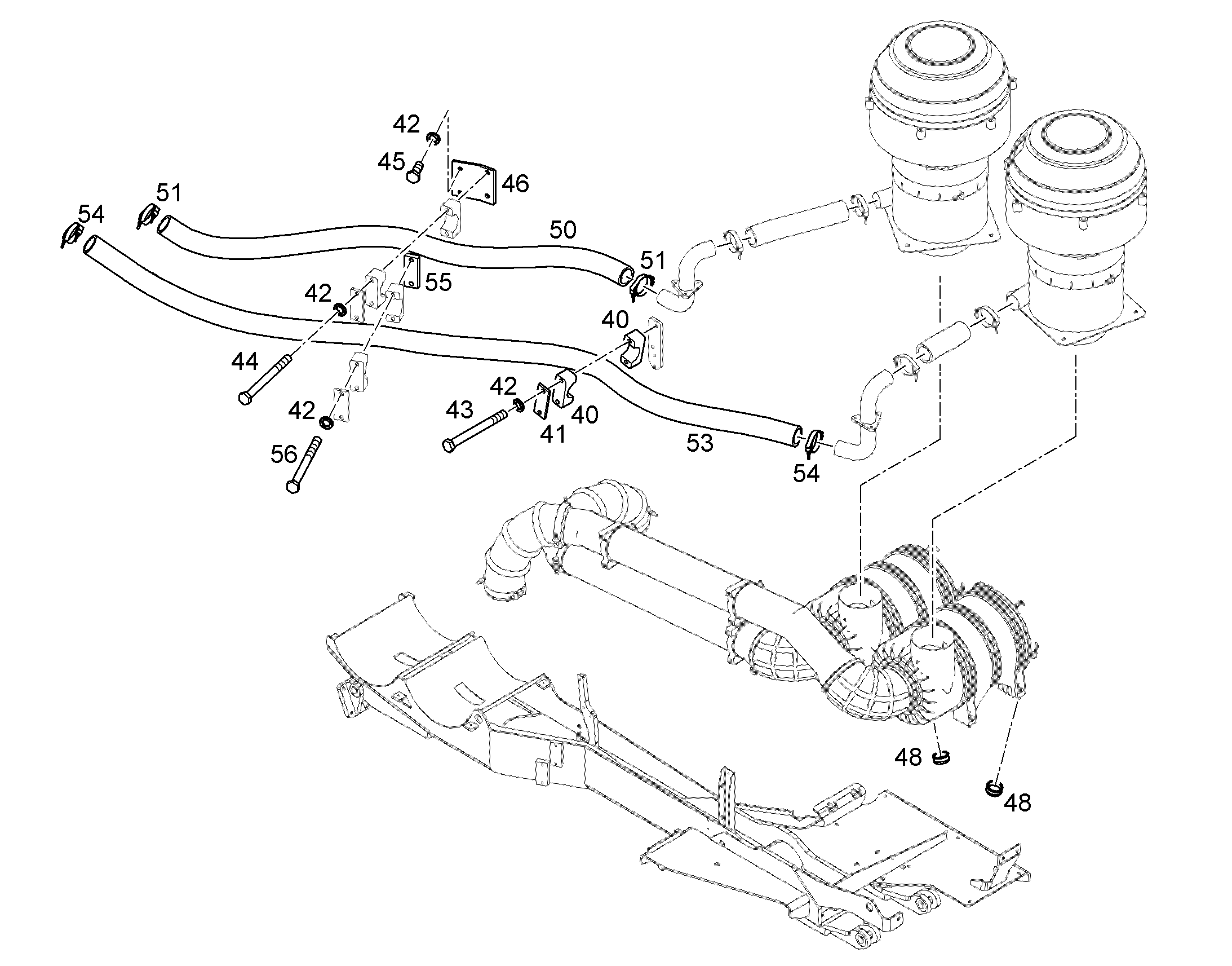 КОЛПАК ТРУБЫ ЗАЩИТНЫЙ GPN250 54 GELB 7403307 LIEBHERR