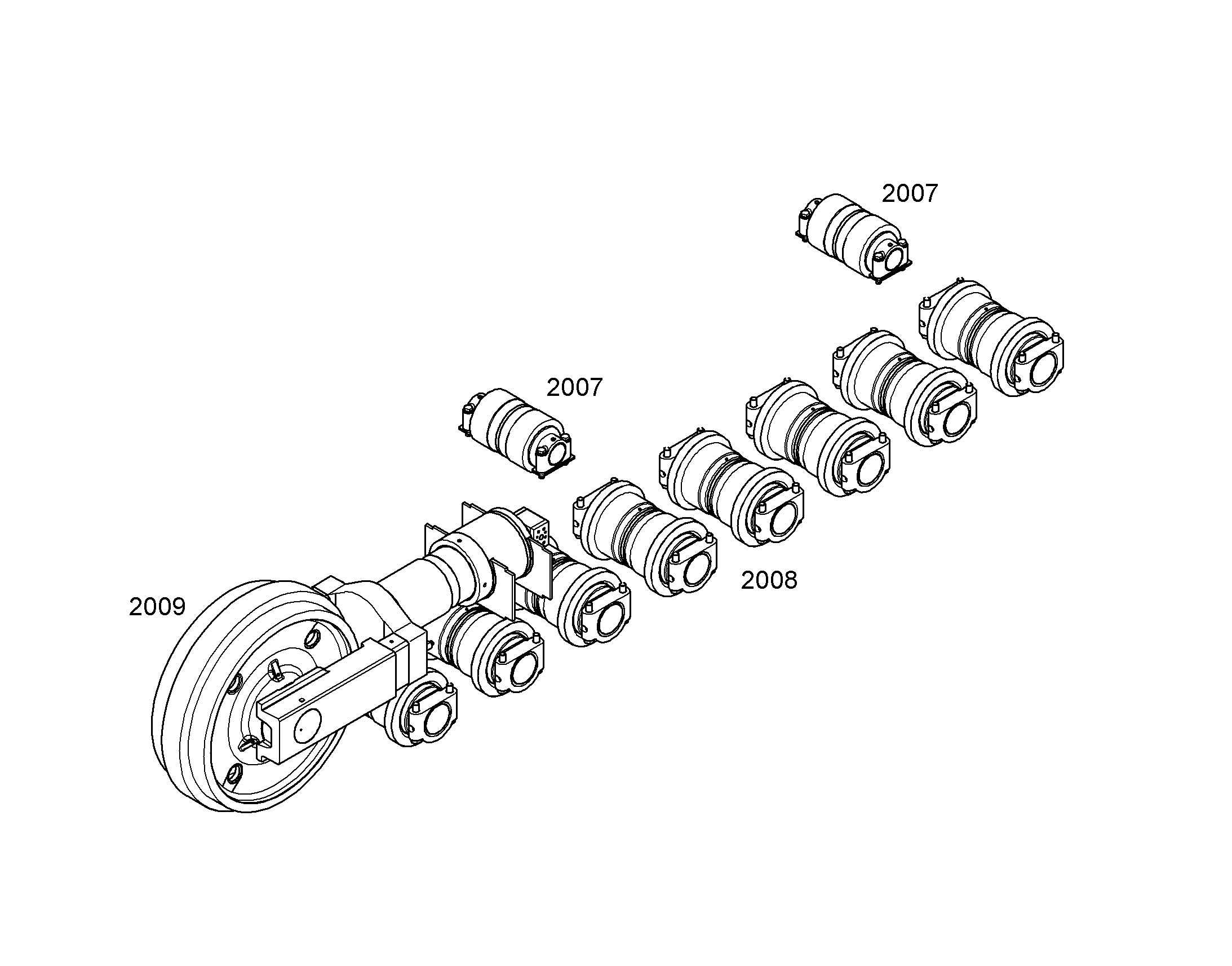 МОНТАЖ МОНТАЖНОЙ РЕЙКИ 11851191 LIEBHERR