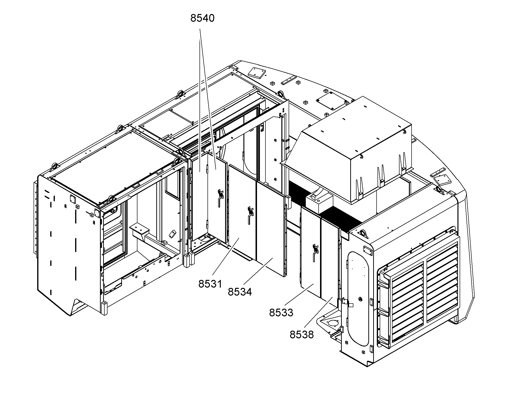 ЗВУКОИЗОЛЯЦИЯ ДВЕРЬ 11852732 LIEBHERR