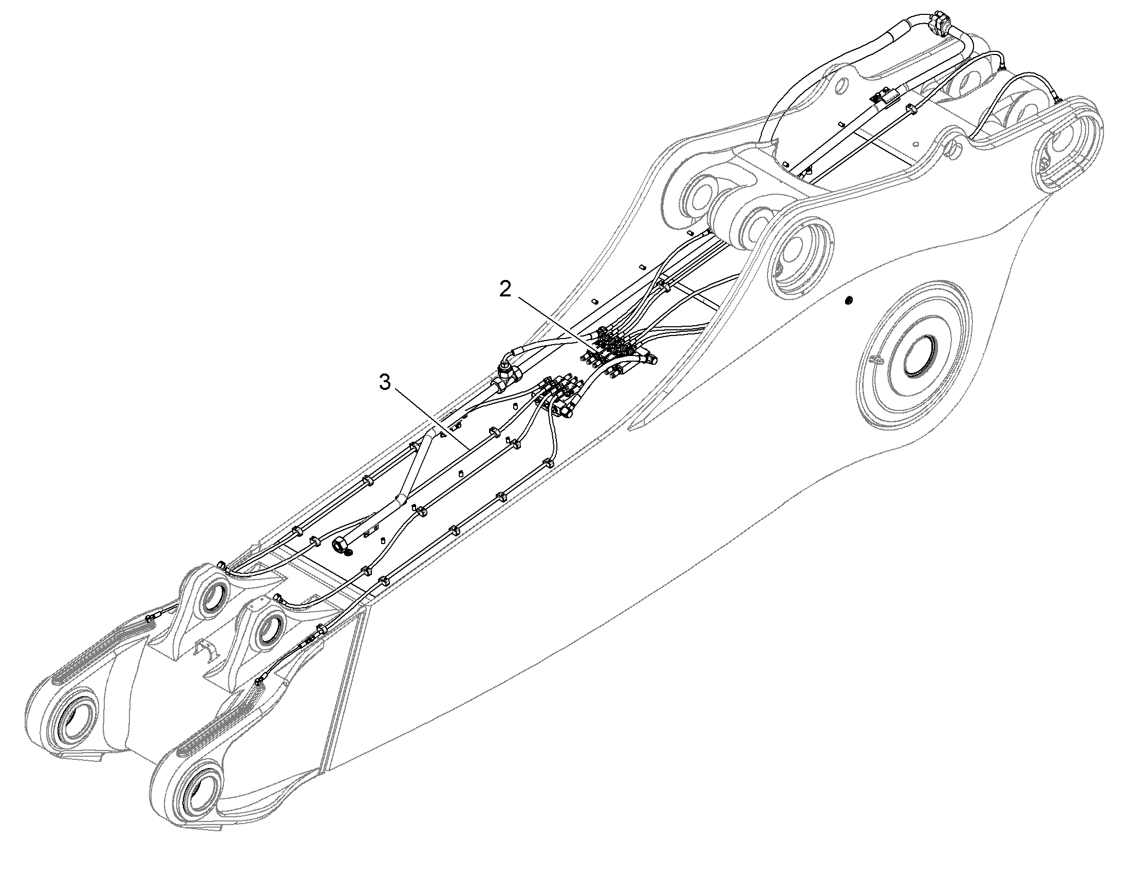СТОПОРНАЯ ТЯГА TELEFLEX 11851312 LIEBHERR