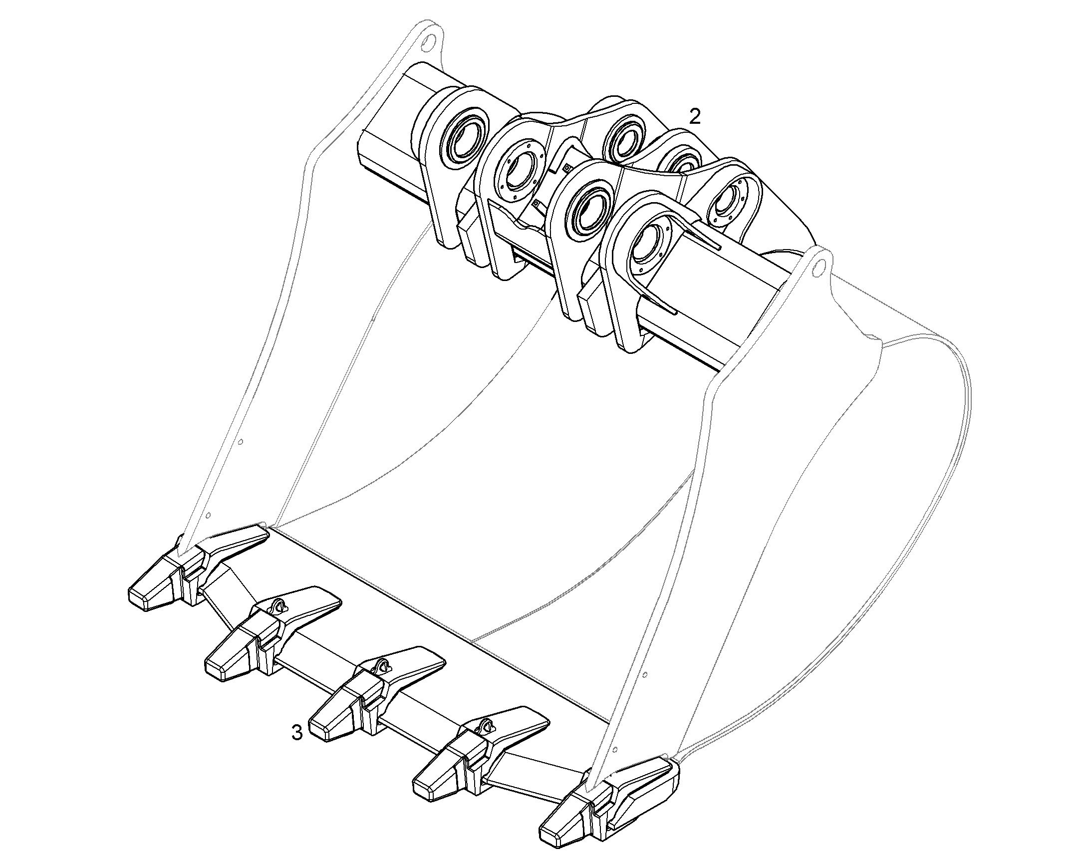 ЗАБРАЛО КОВША 11855058 LIEBHERR