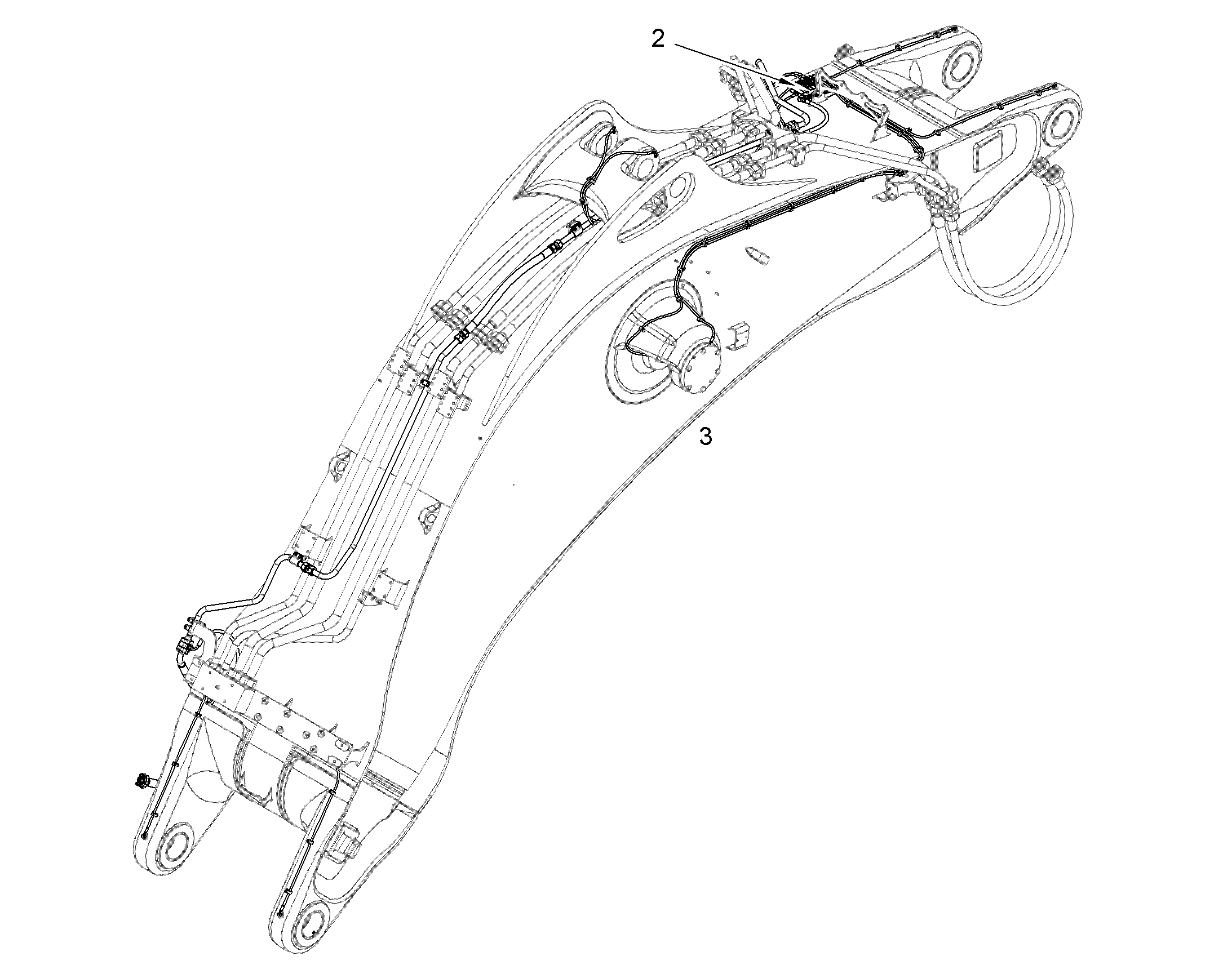 СТОПОРНАЯ ТЯГА TELEFLEX 11854963 LIEBHERR