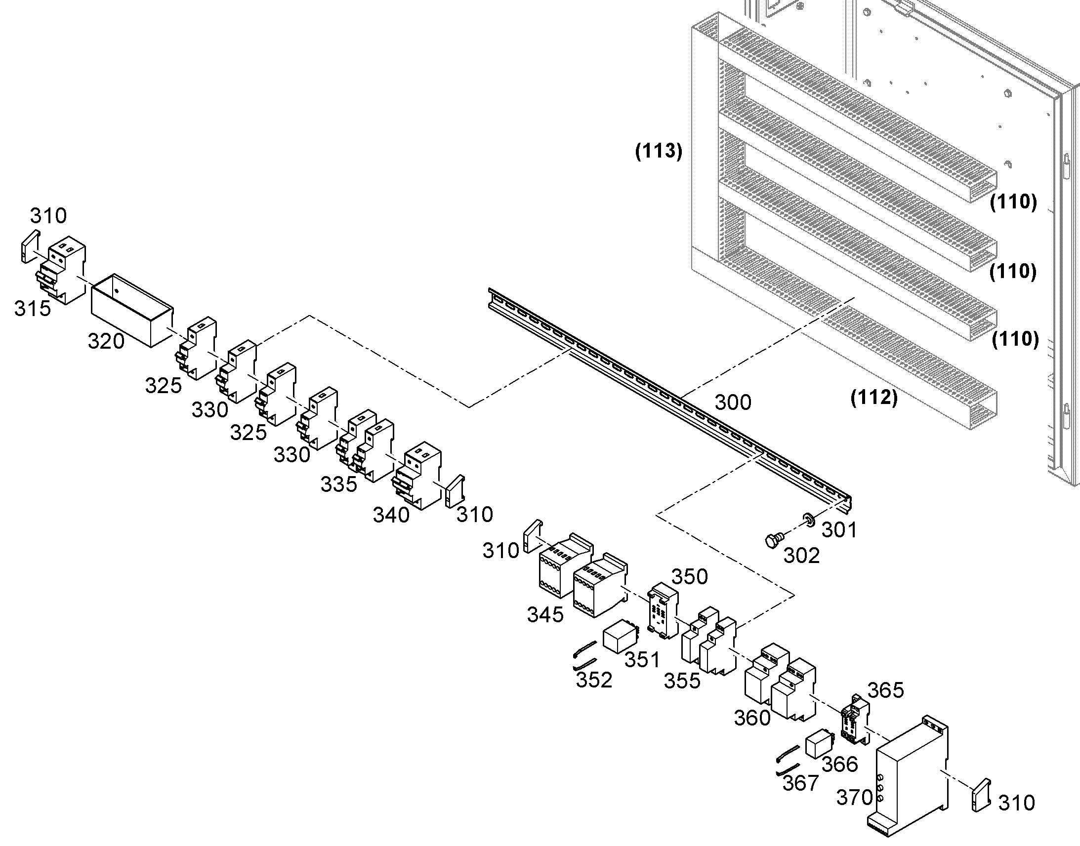 ПРЕДОХРАНИТЕЛЬНЫЙ АВТОМАТ 10A 230/400V 1-POL CHARAKTERIS 10168030 LIEBHERR