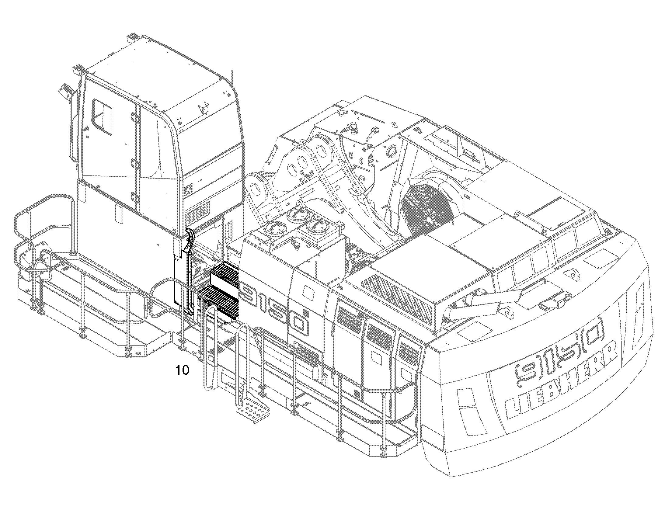 ОТОПЛ.ПРИ НЕРАБ. ДВИГАТЕЛЕ F.R9150 11854728 LIEBHERR