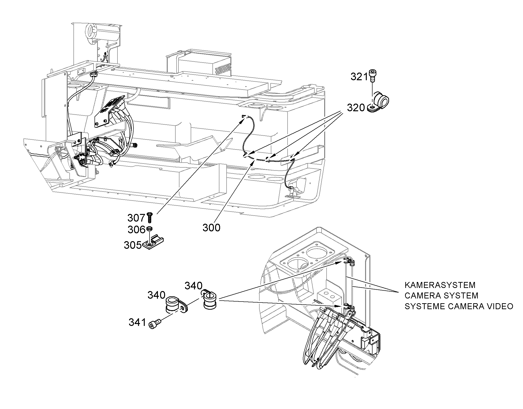 КОМПЛЕКТ КАБЕЛЕЙ 11850795 LIEBHERR