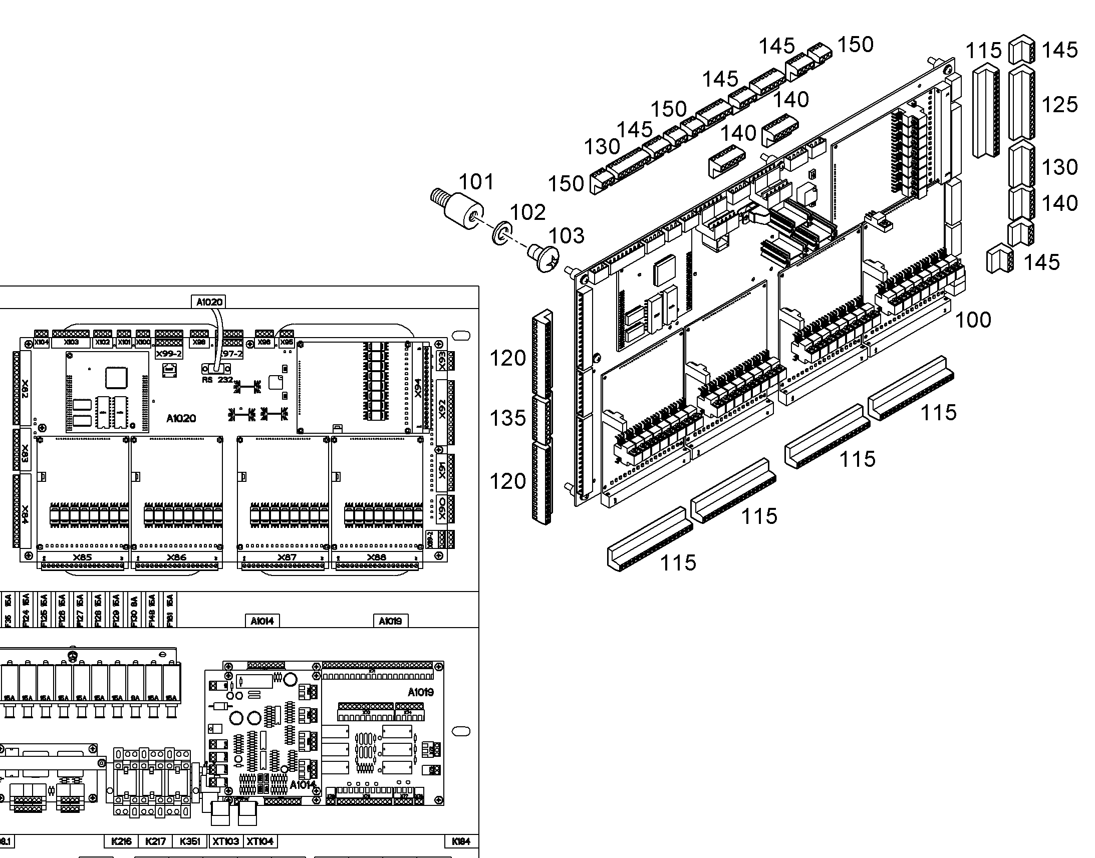 ПЛАТЫ В СБОРЕ 11753513 LIEBHERR