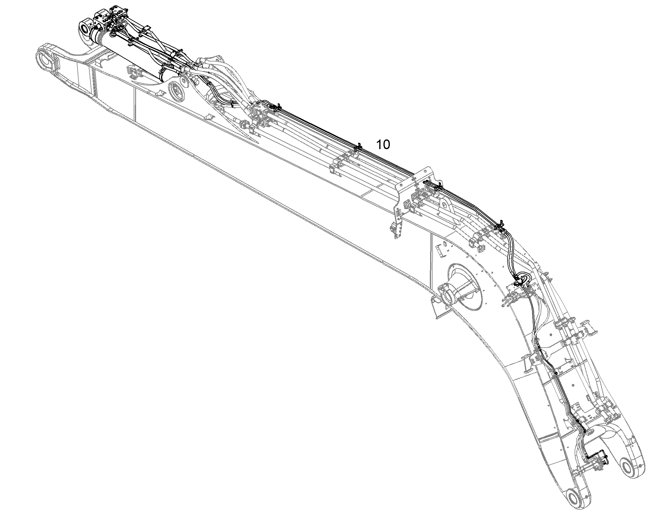 ЗАЩ.ТРУБЫ ЦИЛ.РУК. 11856981 LIEBHERR