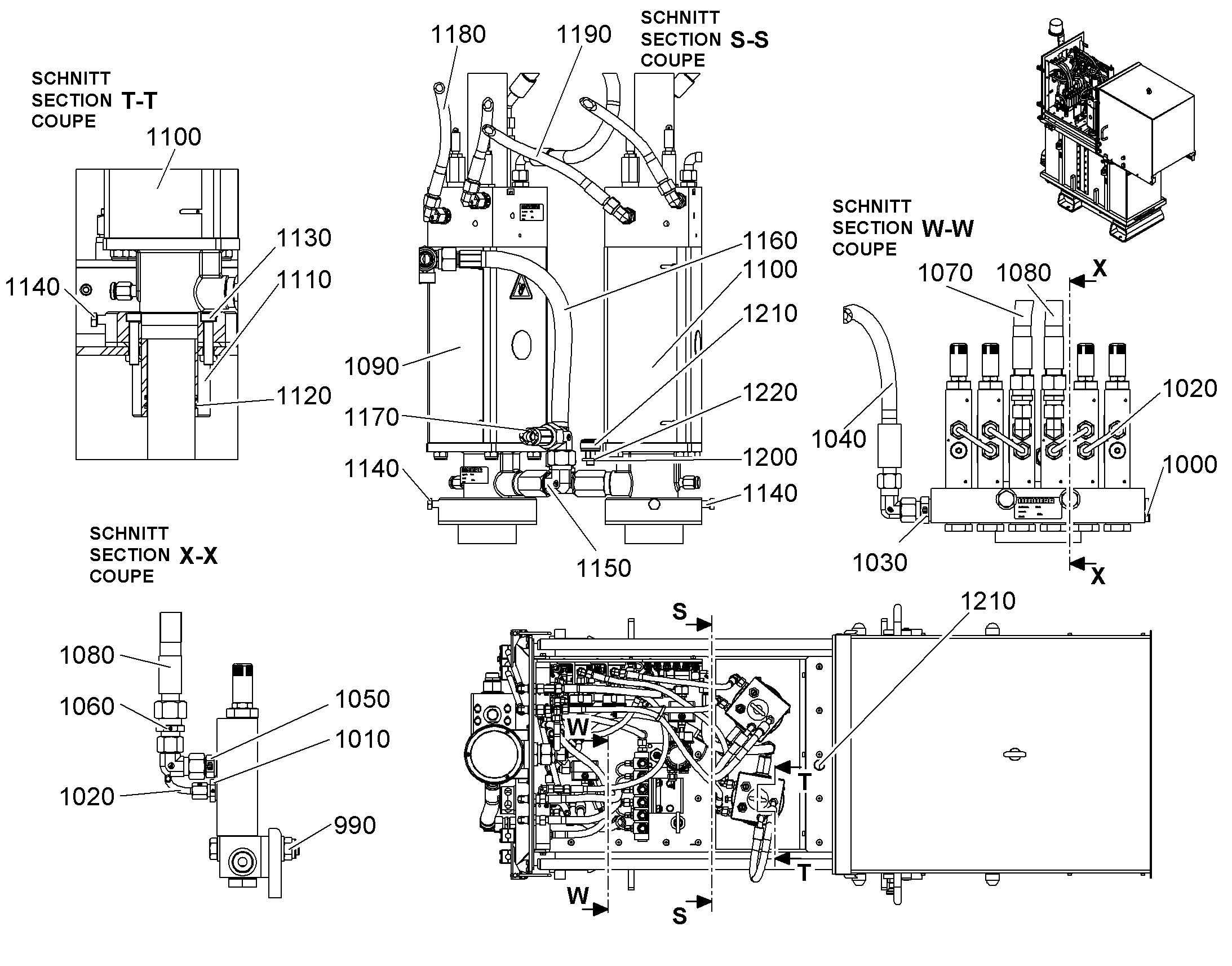 СОЕДИНЕНИЕ РЕЗЬБОВОЕ 11698344 LIEBHERR