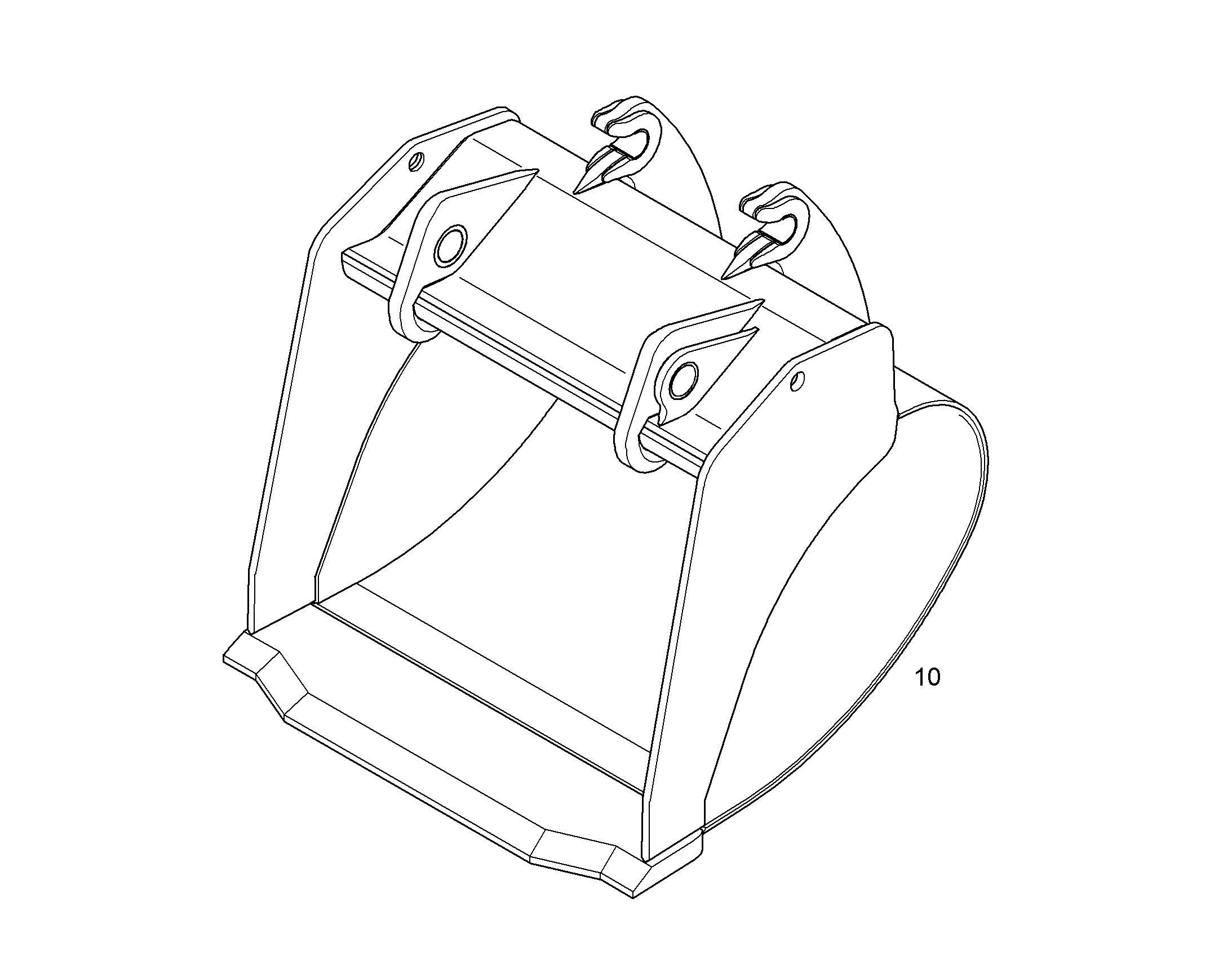 ЛОПАТА ОБРАТНАЯ 11853163 LIEBHERR