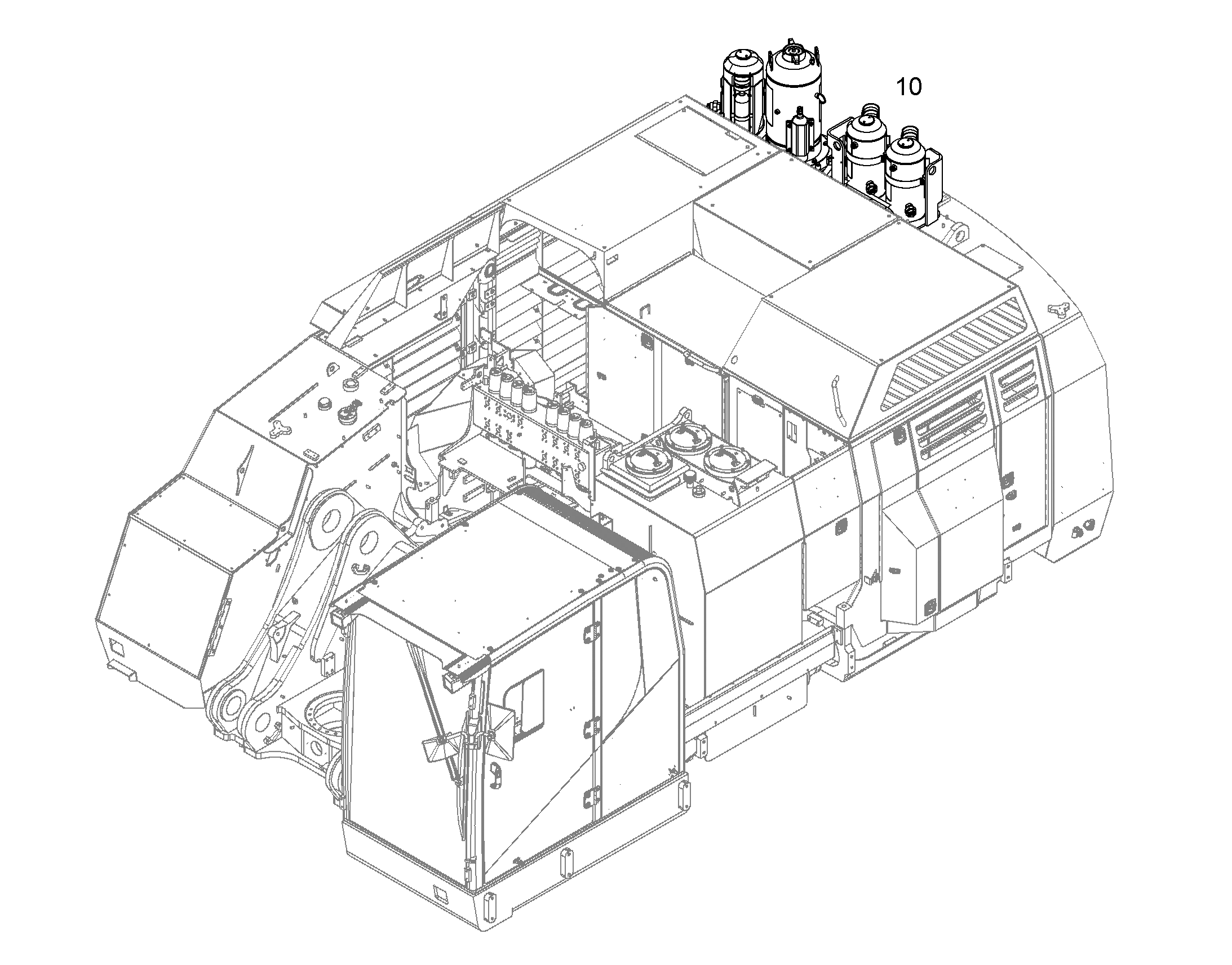 ПОЖАРНАЯ СИСТЕМА.ПЕНА+ПОРОШОК 9100 11477289 LIEBHERR